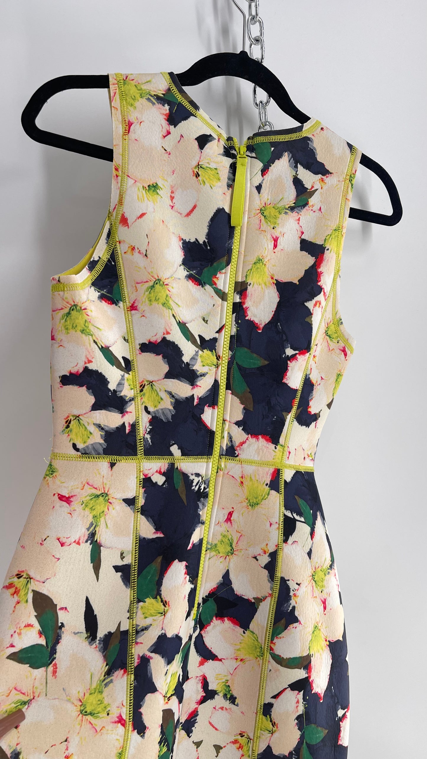 JCREW Neoprene Style Floral Dress (2)