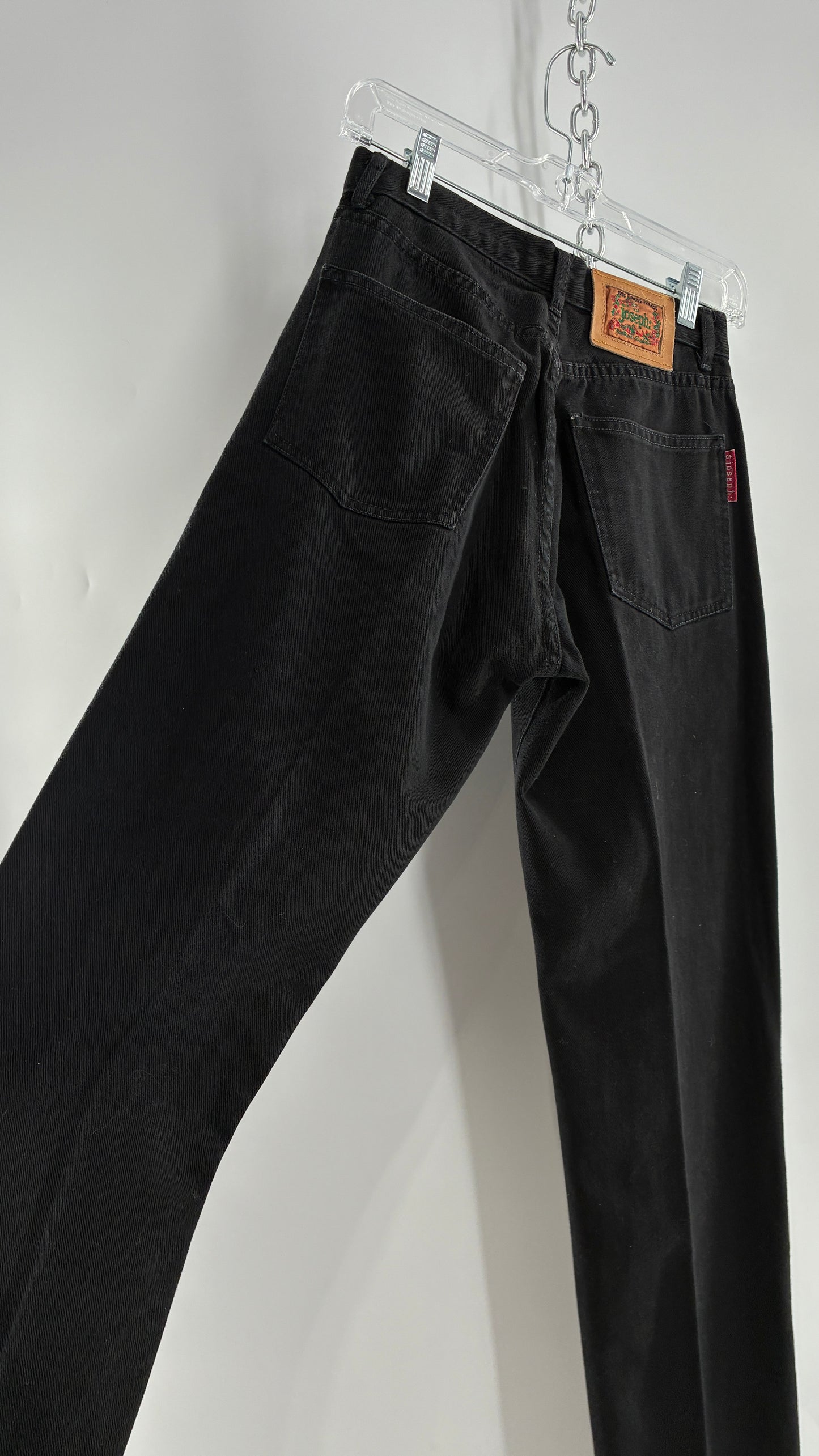 Vintage For Joseph Paris, France Black High Waisted Mom Jean (28)