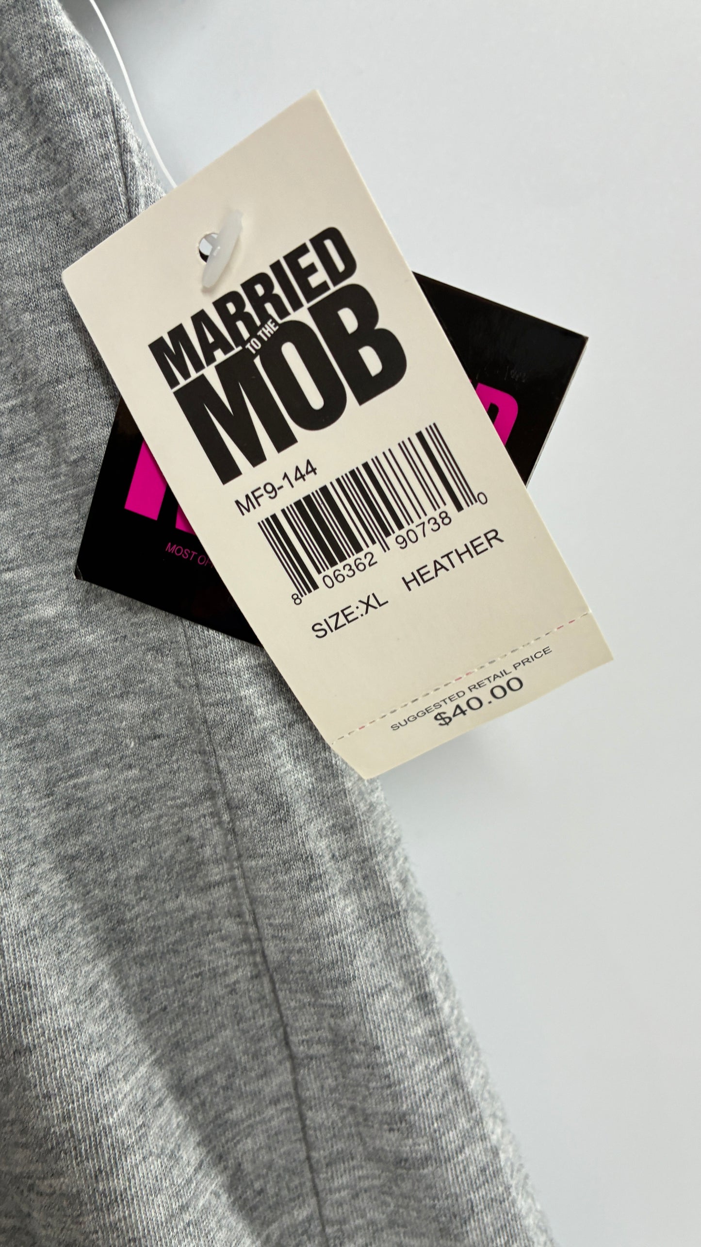 Vintage MARRIED TO THE MOB “Shut Up” T (XL)