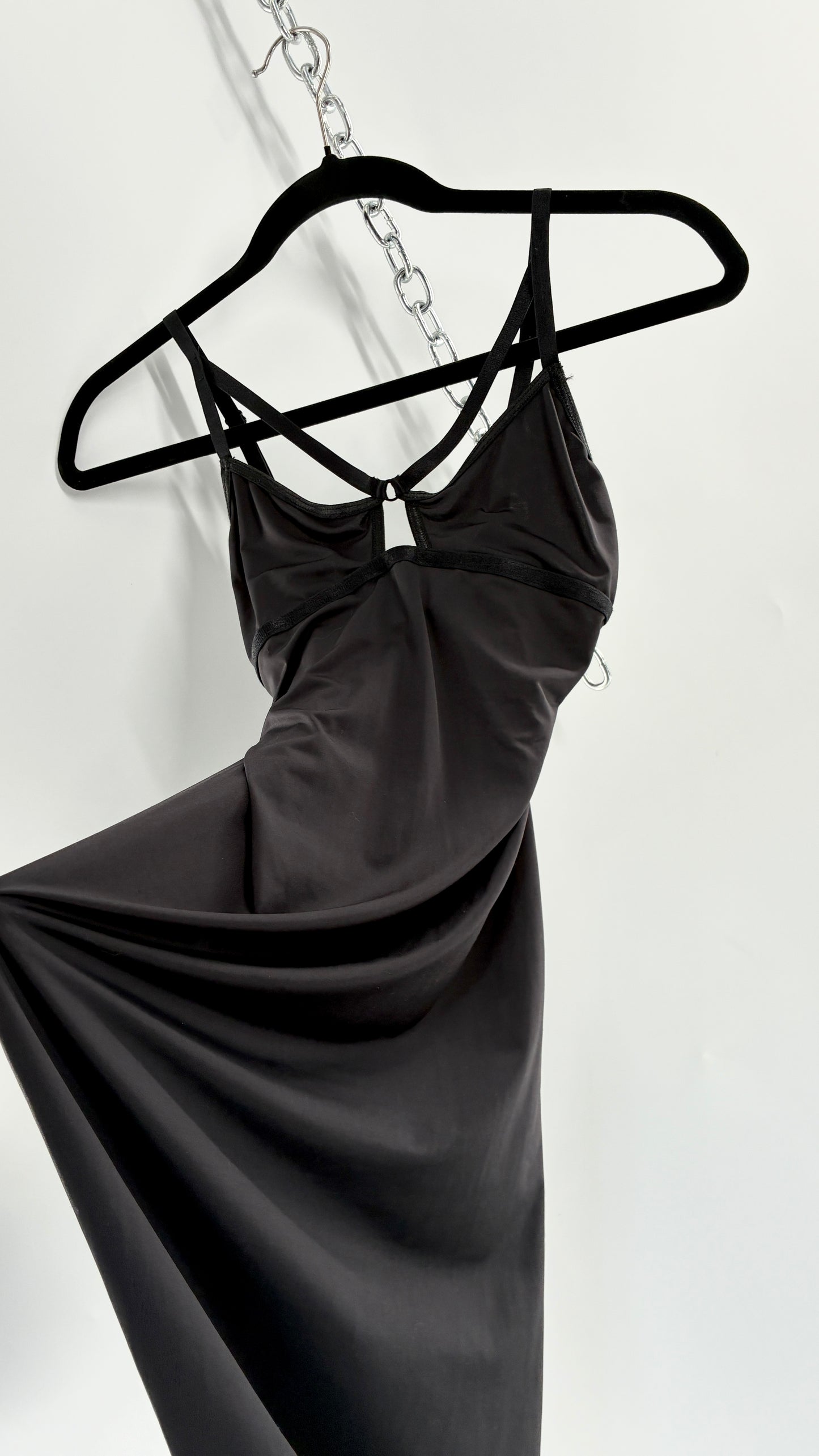 Urban Outfitters Out from Under Caged Black Spandex Black Dress (XS)