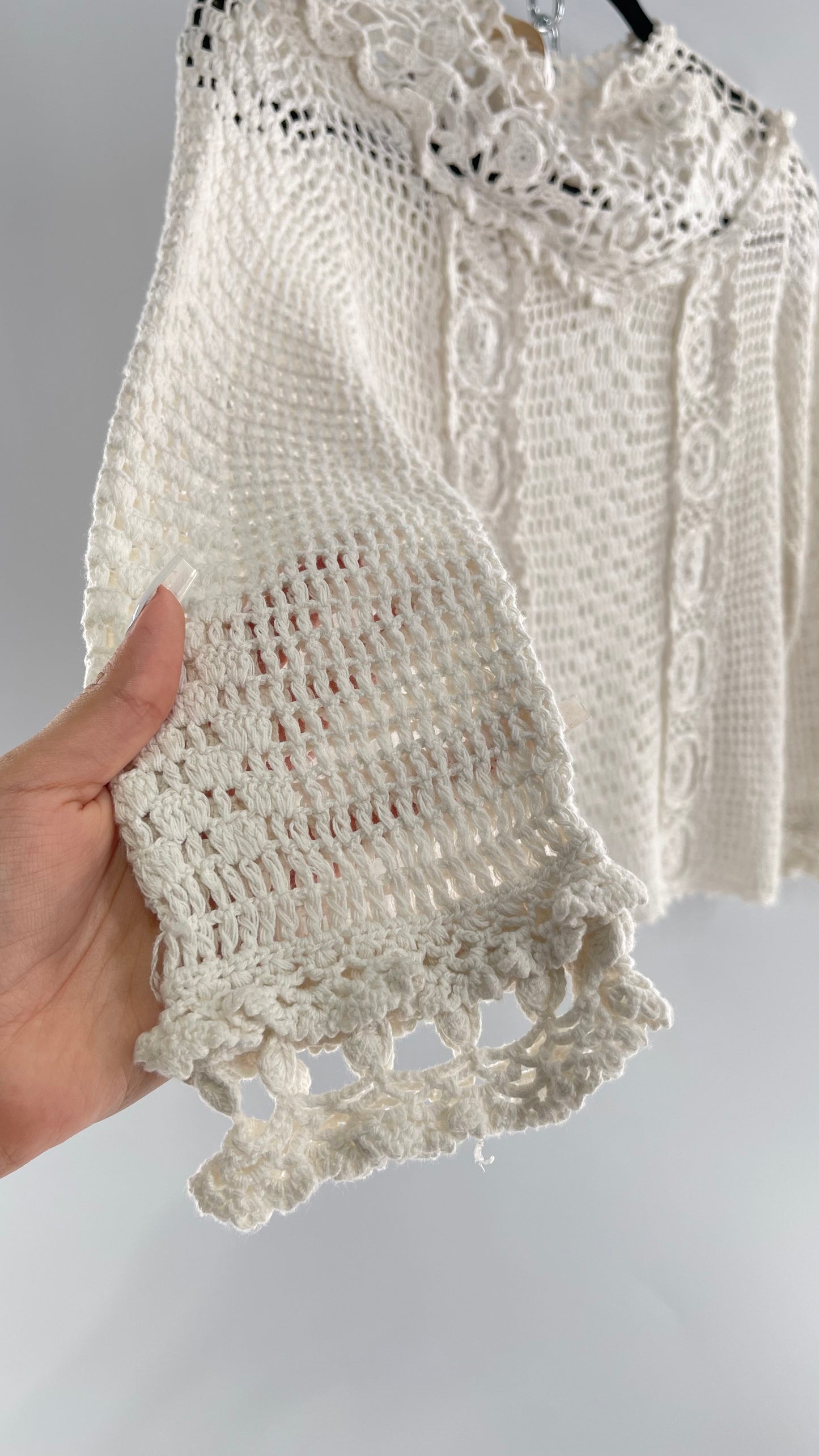 Coreylynncalter Crochet Blouse (XS/S)