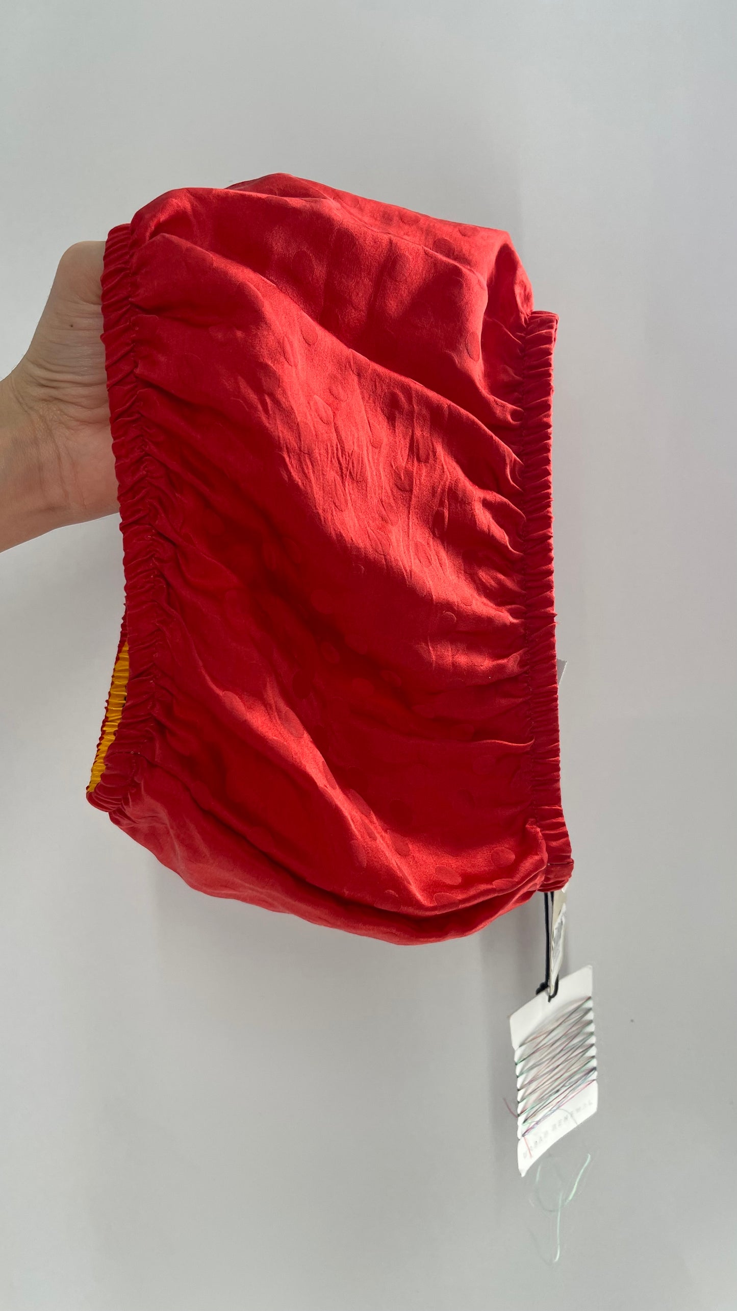 Urban Outfitters Renewal Upcycled Red Polka Bandeau with Tags Attached (S/M)