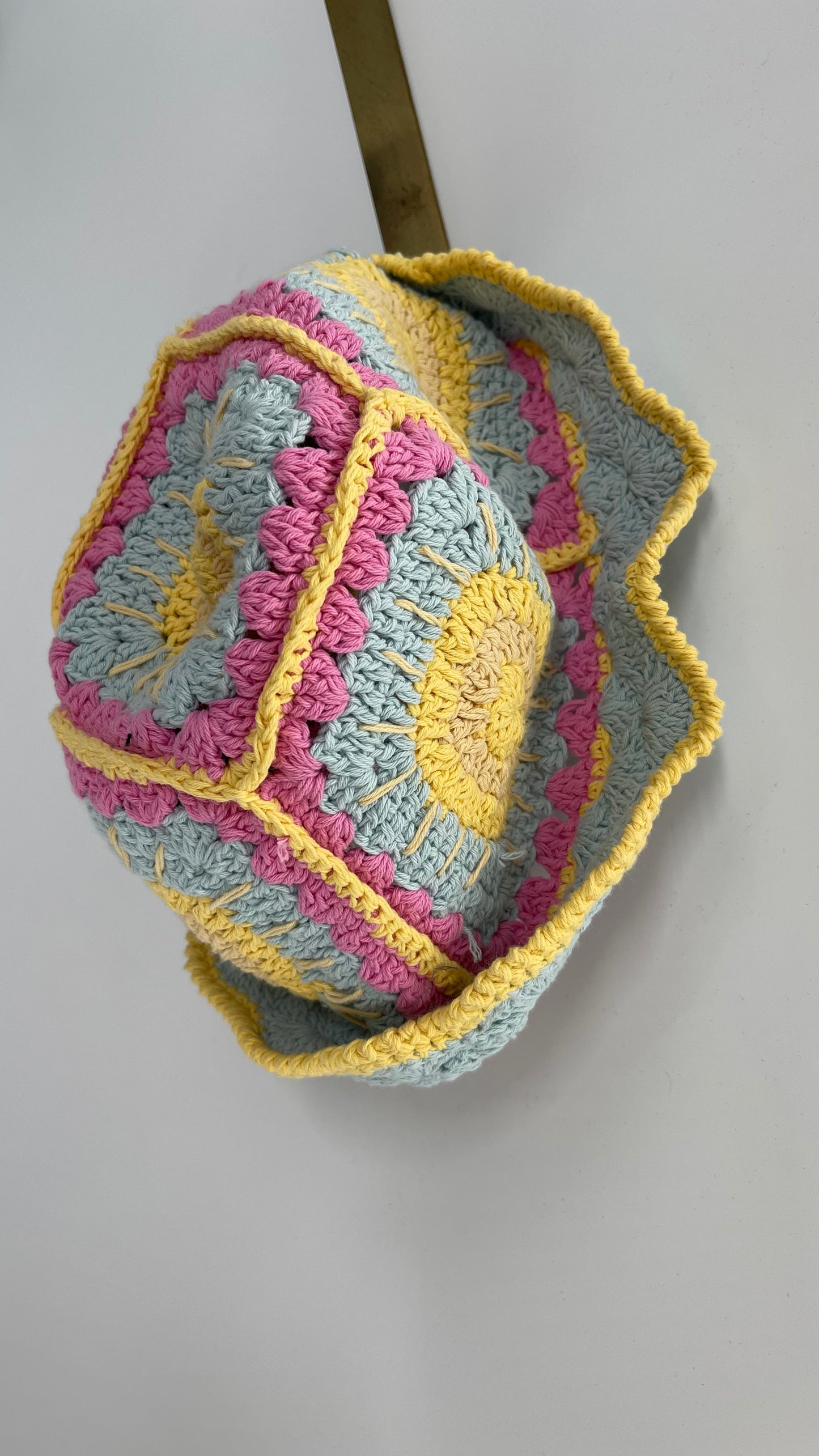 Crochet Pastel Sun/Bucket Hat