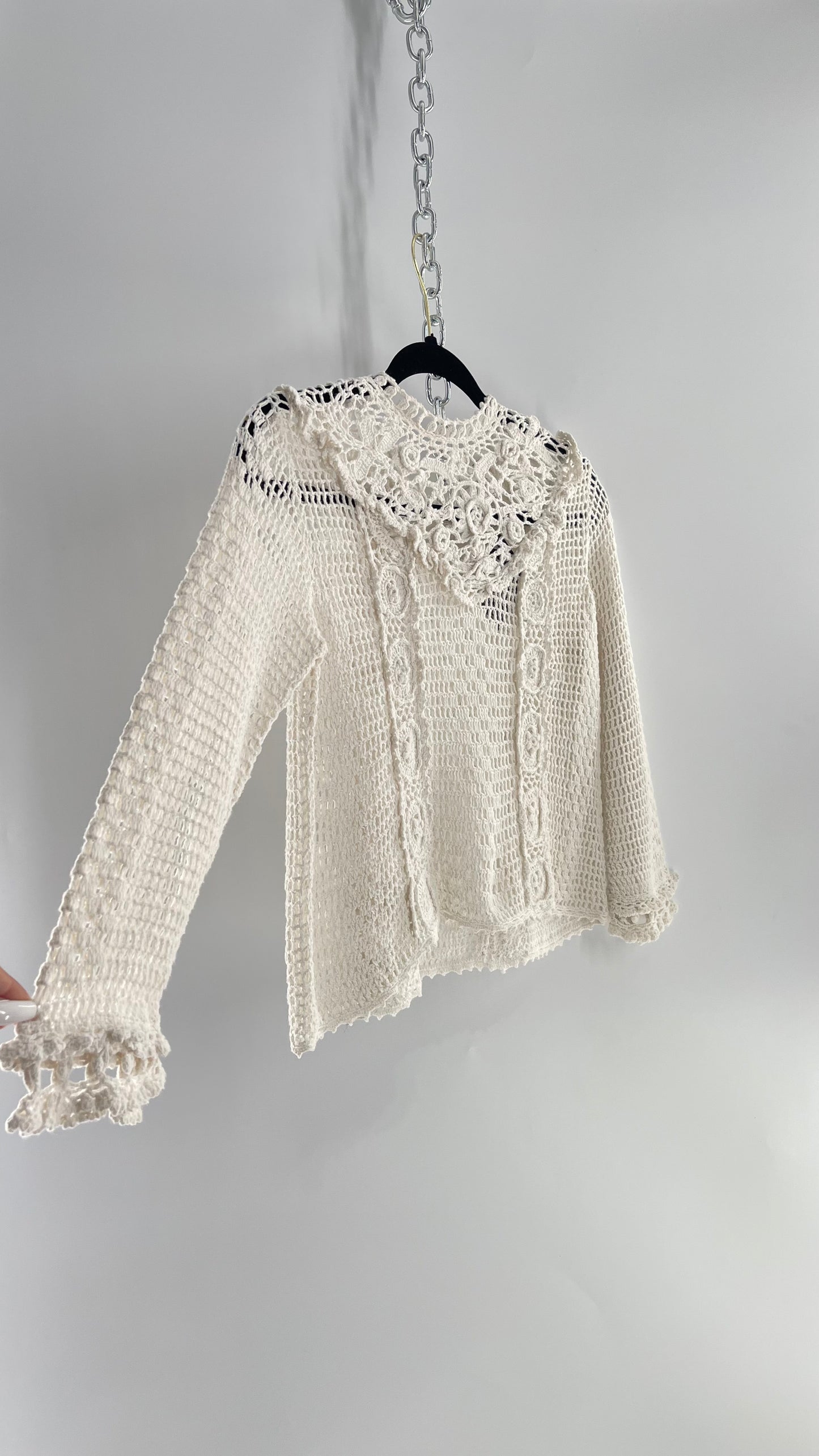 Coreylynncalter Crochet Blouse (XS/S)