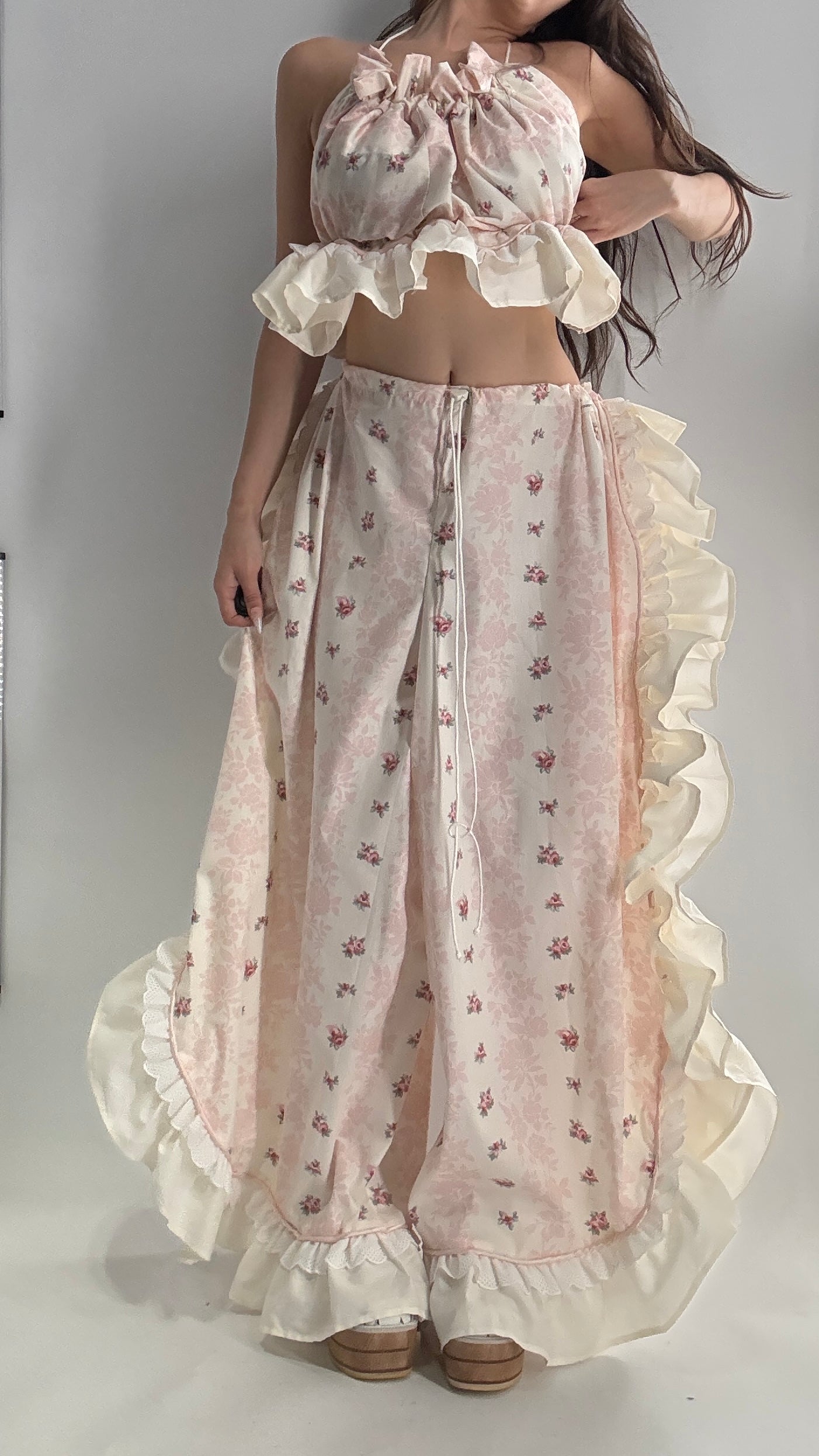 Handmade Vintage Two Piece Set (XS-XXL)