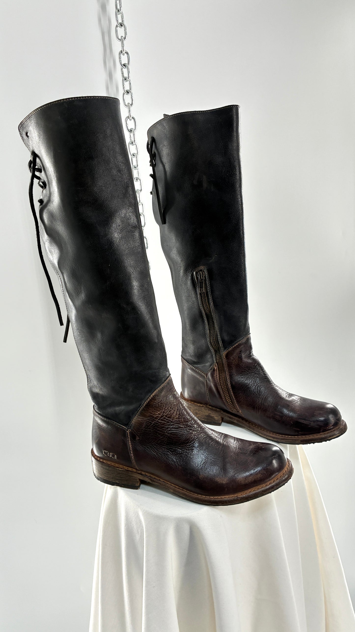 Vintage BEDSTÜ Manchester Two Toned Tall Riding Boots (7)