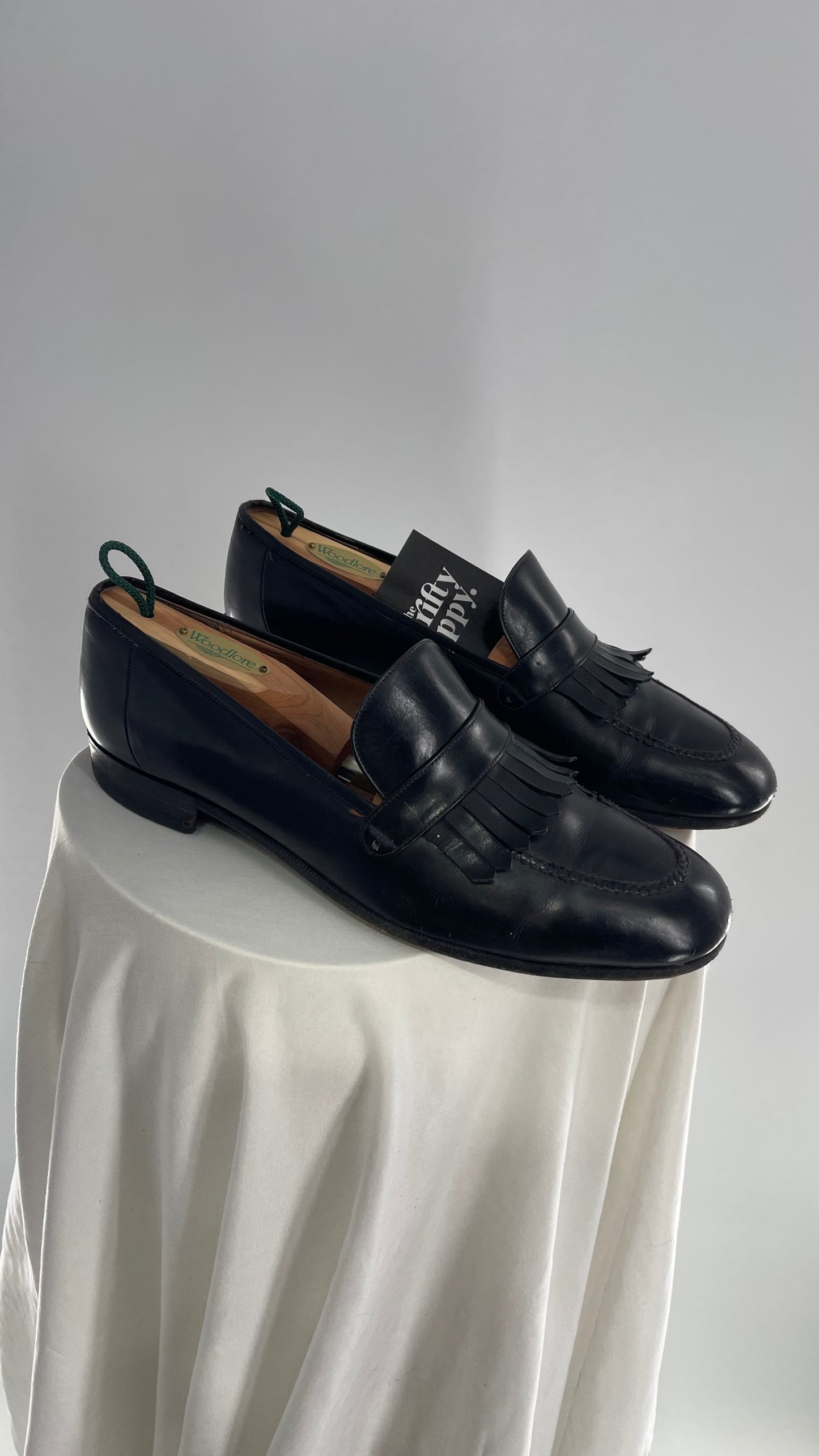 Vintage Gucci Black Patent Leather Loafer (42.5)