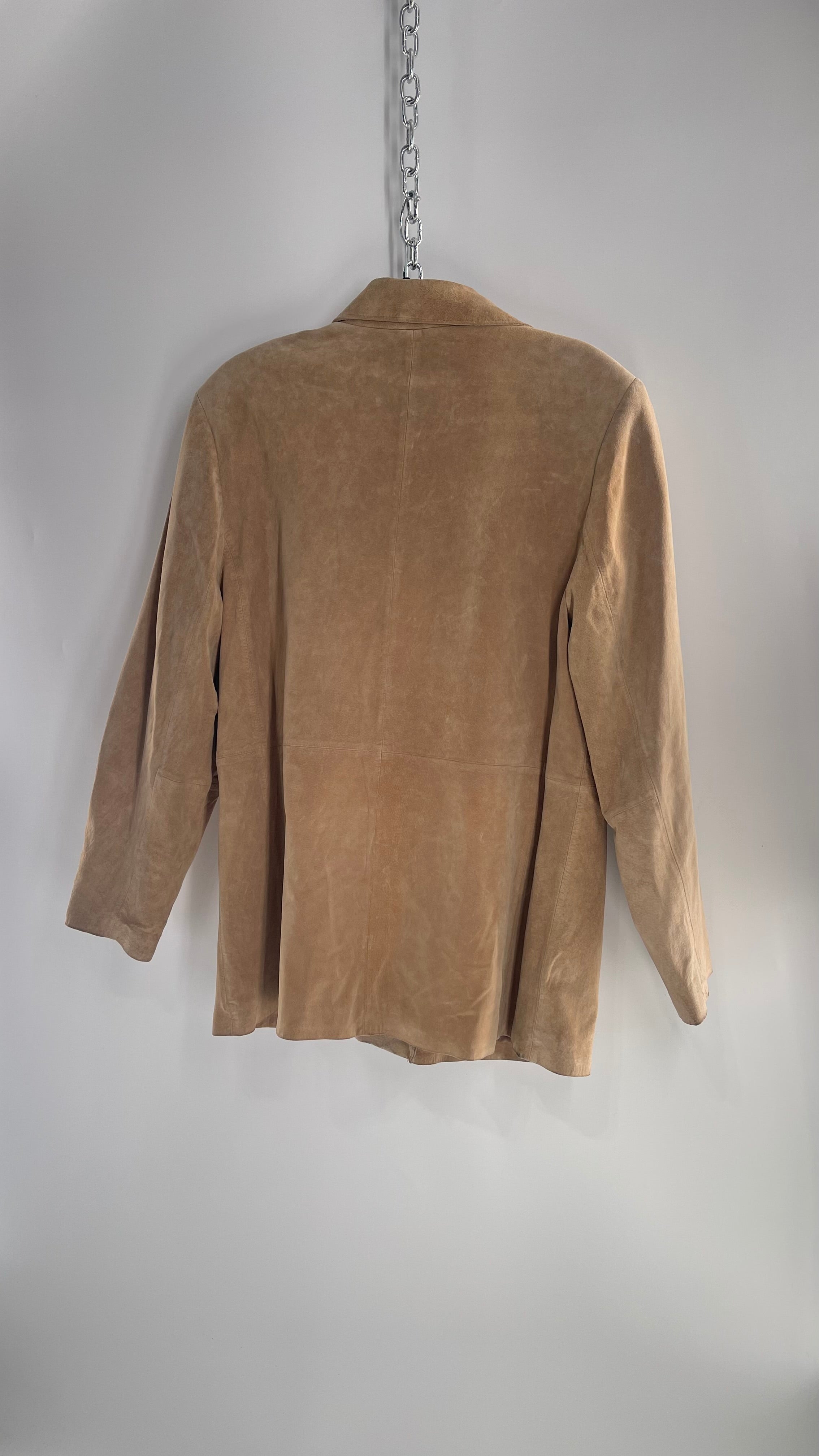 Bernardo outlets Tan Leather Jacket