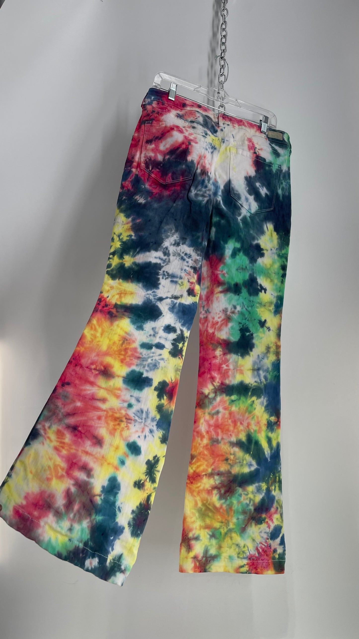 Melisa Tie Dye Flare Denim (14)