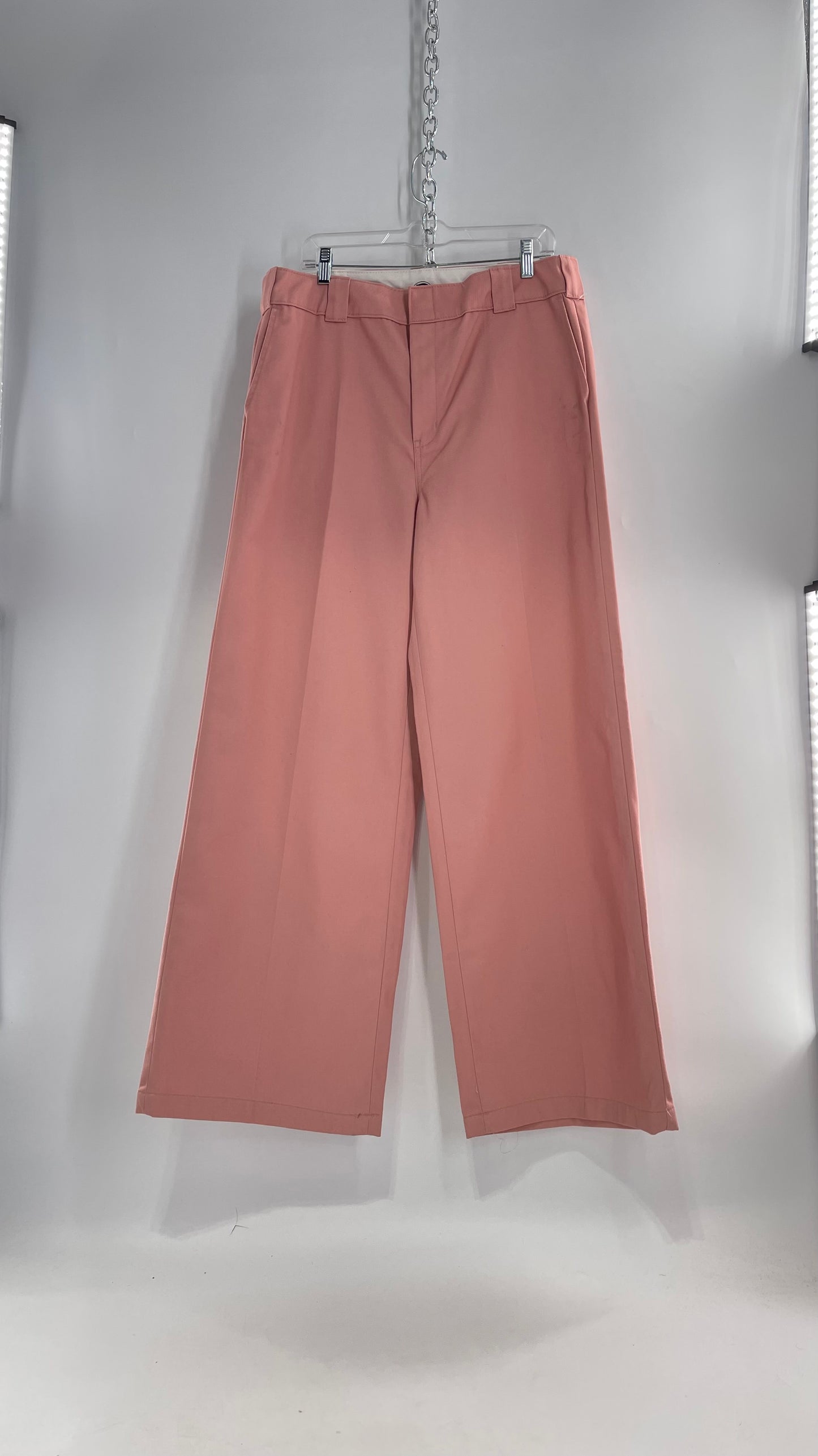 Pink Dickies Wide Leg Pants (12R)