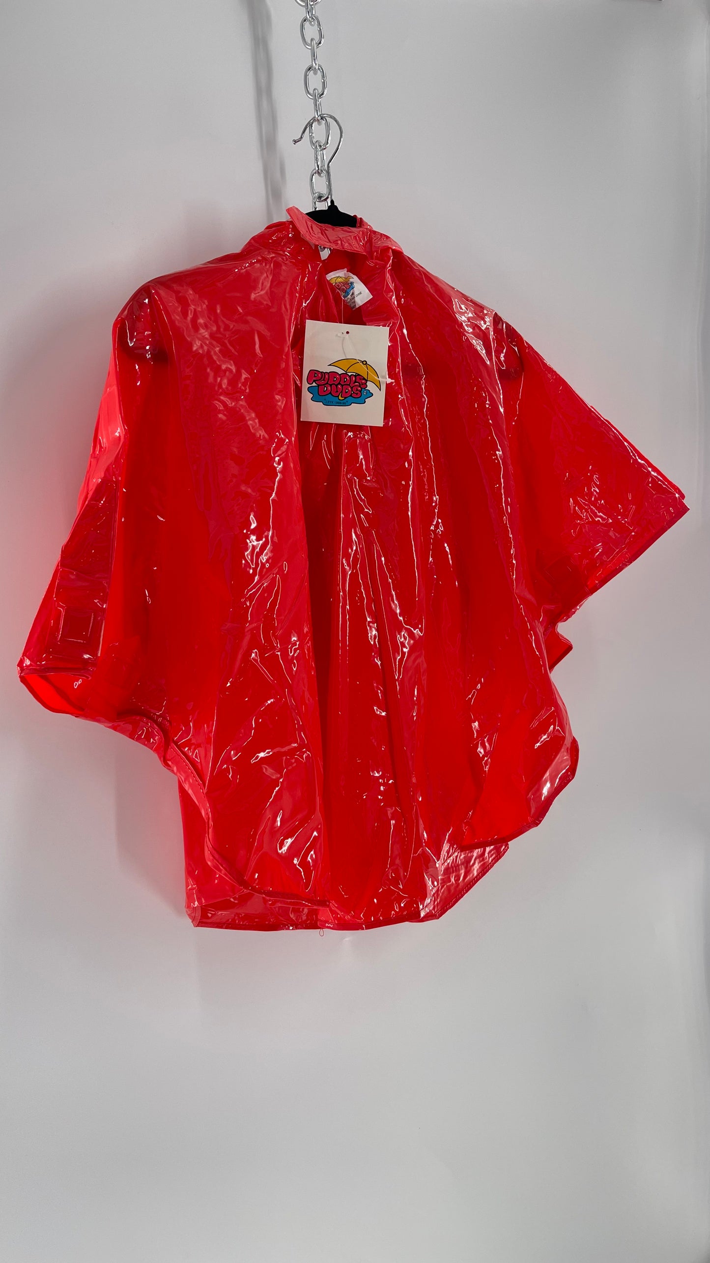 Deadstock Vintage Puddle Duds Puppy Rain Poncho with Dog Hood and Floppy Ears ‘90s (One Size)