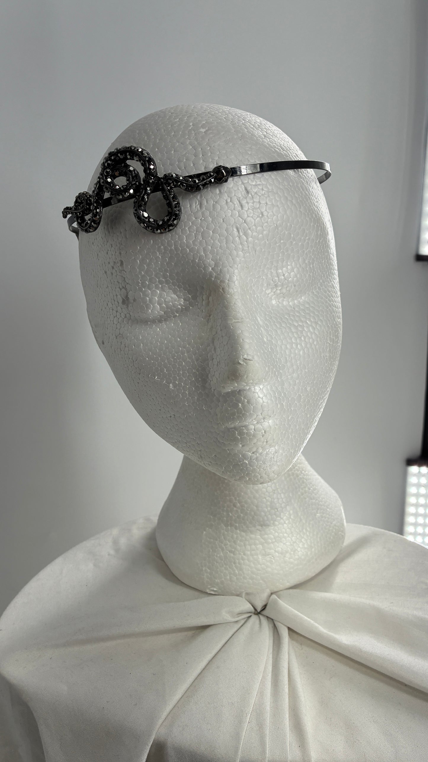 Free People Rhinestone Snake Headband