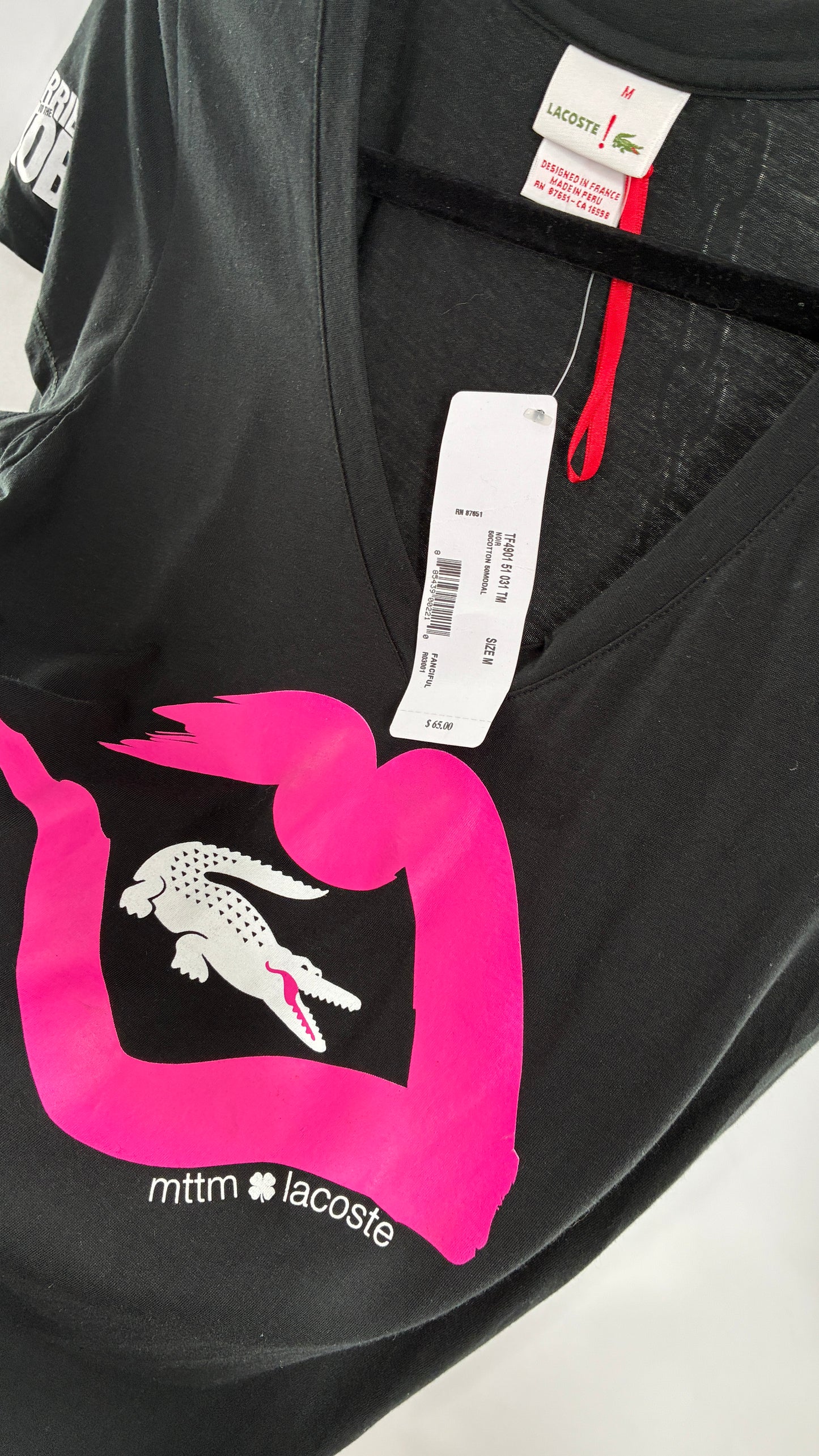 Vintage MARRIED TO THE MOB X LACOSTE (Medium)