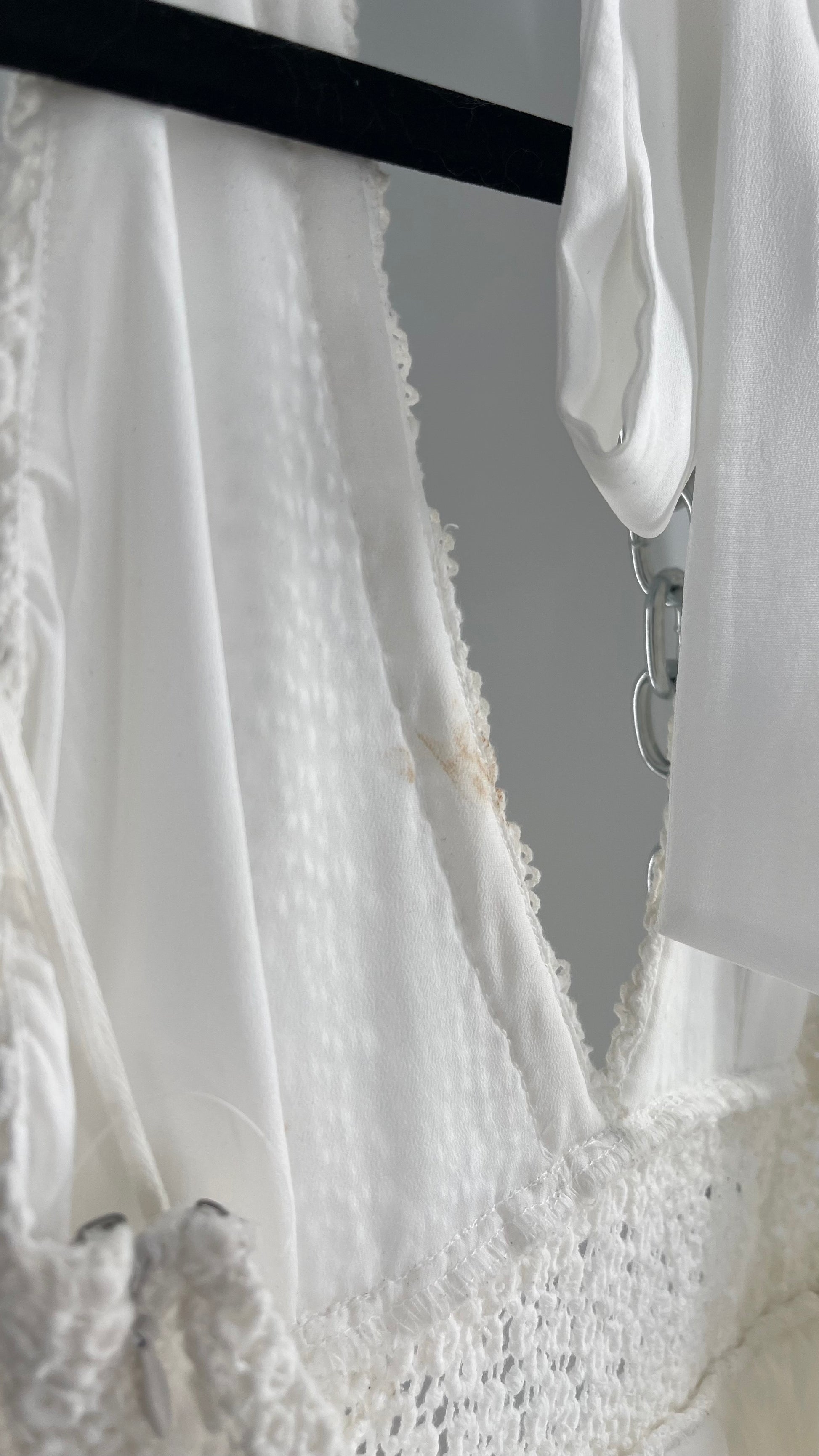 Free People 50s Style White Lace Halter Circle Skirt Dress (12) The Thrifty Hippy Free People 50s Style White Lace Halter Circle Skirt Dress (12) The Thrifty Hippy