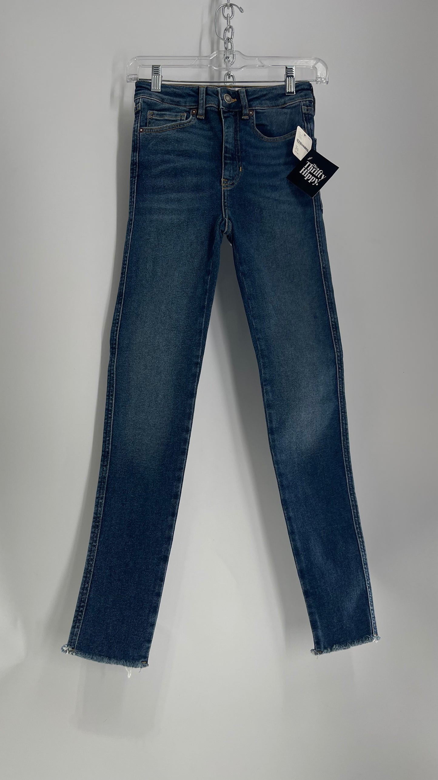 Free People Medium Wash Jeans with Tags Attached (25)