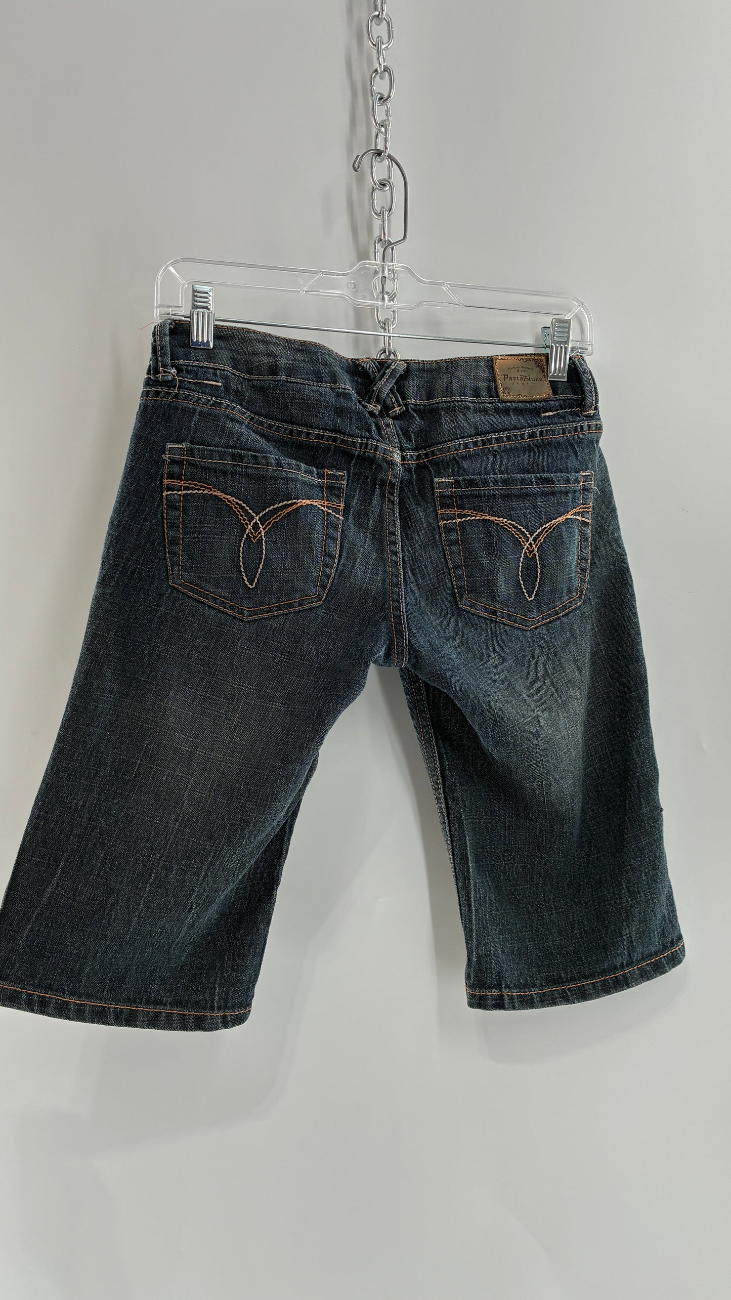 Vintage PARIS BLUES Low Rise Denim Shorts (3)