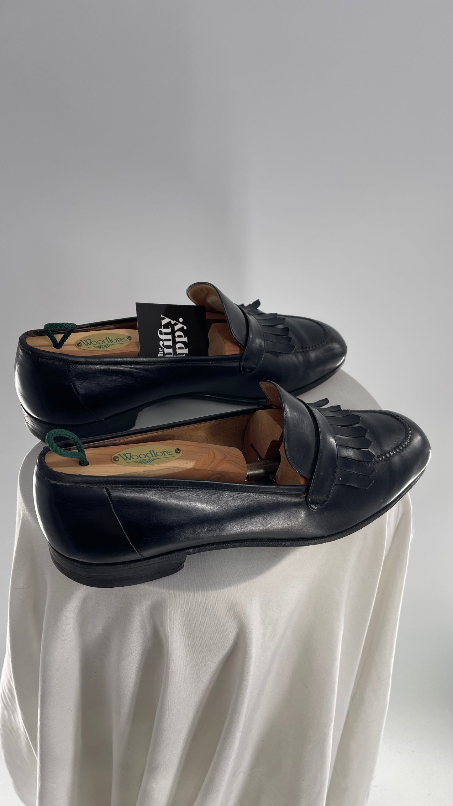 Vintage Gucci Black Patent Leather Loafer (42.5)