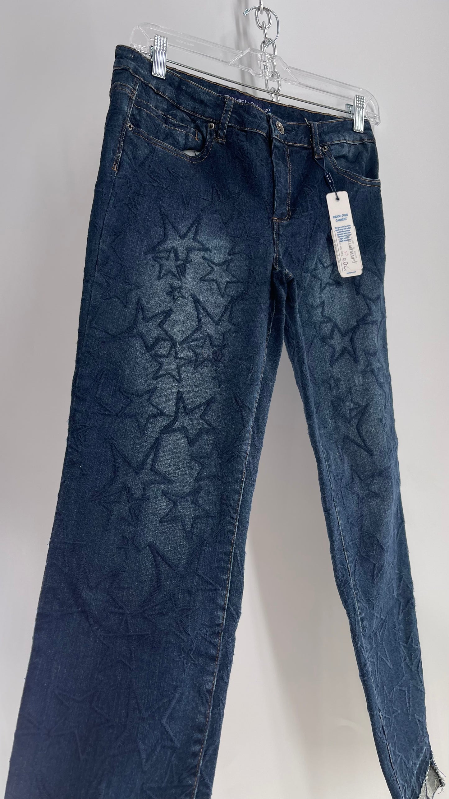 Tractr BLU Star Embroidered Jeans with Tags (28)