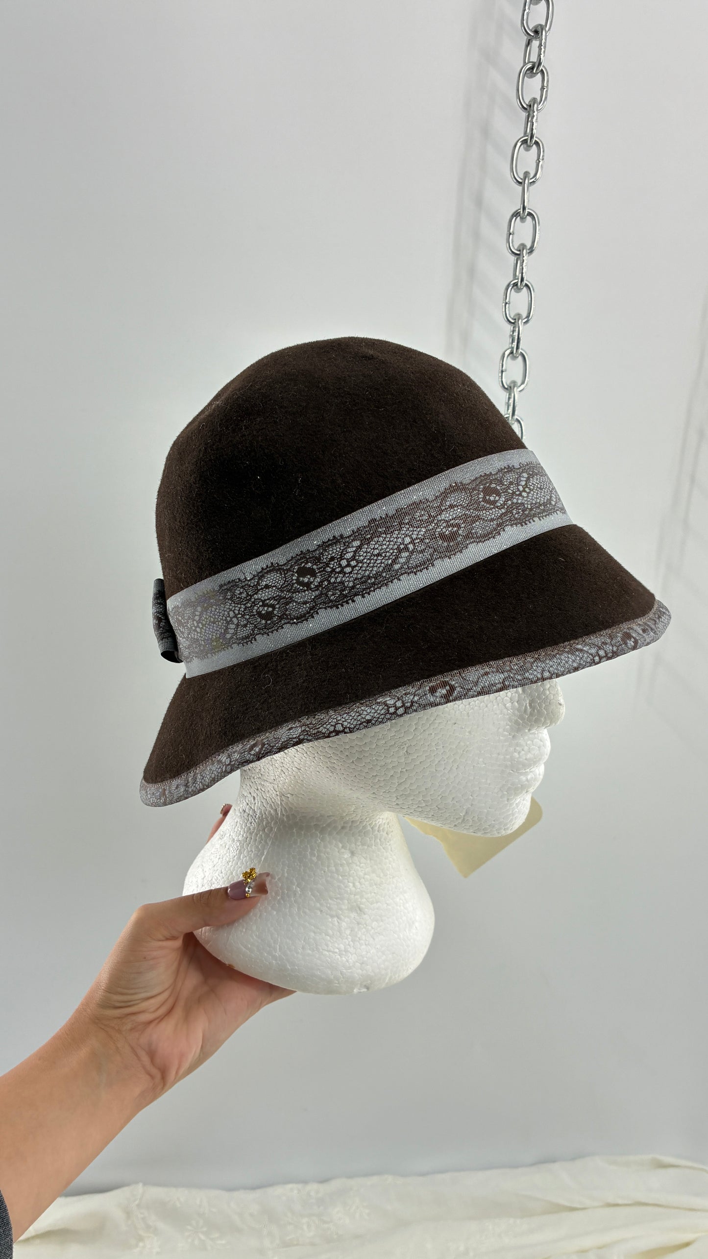 Deadstock Vintage LOUISE GREEN Millinery Hat