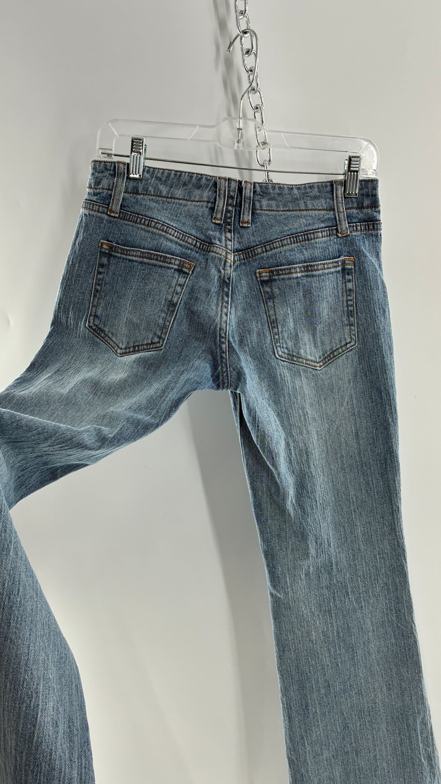 Vintage John Galt Ultra Low Rise, Light Wash Jeans (S)