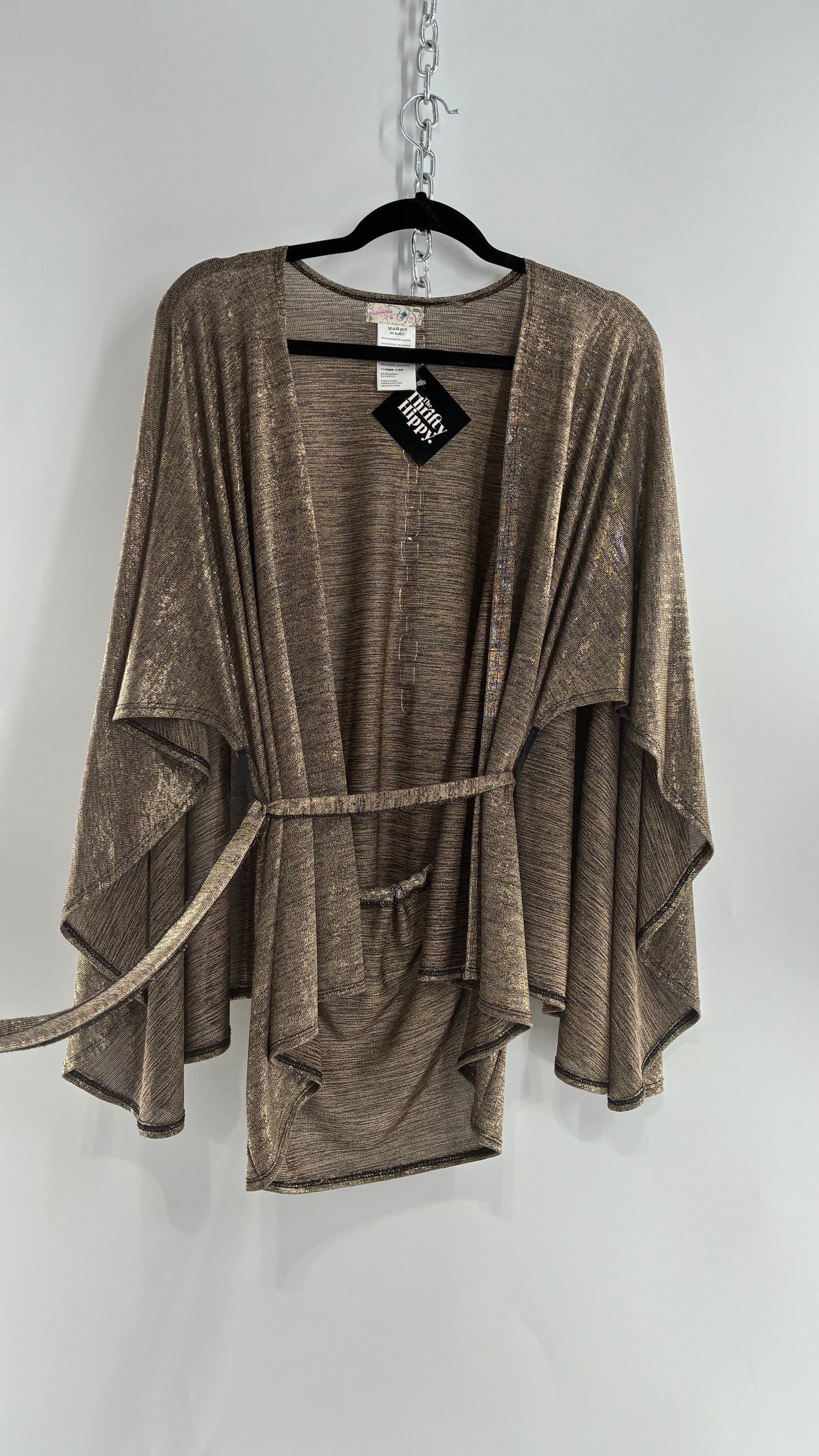 Free People Multi Metal Tone Cape (One Size)