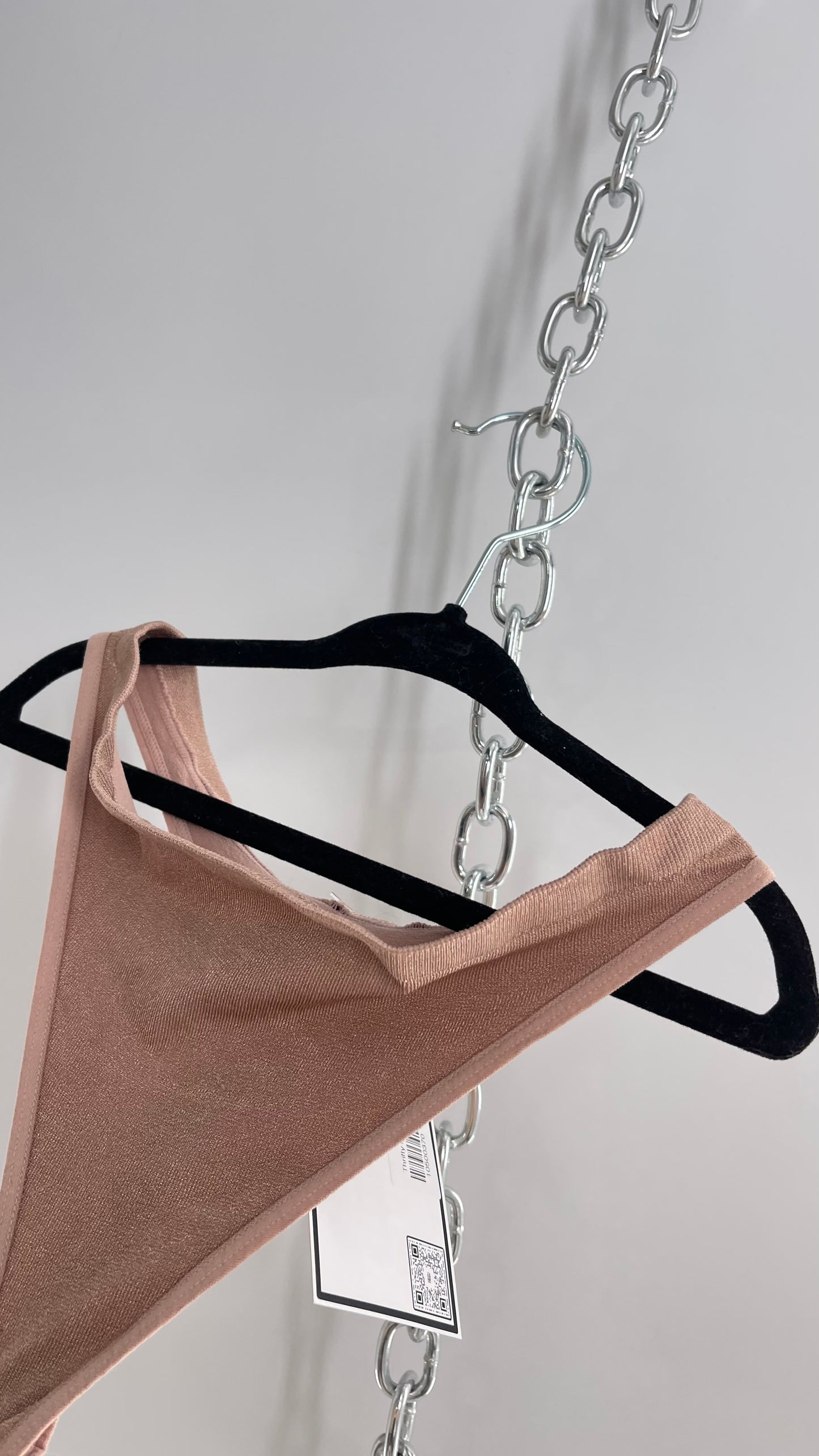 Intimately Free People Nude Neutral Thong Panty NWOT (XS/S)