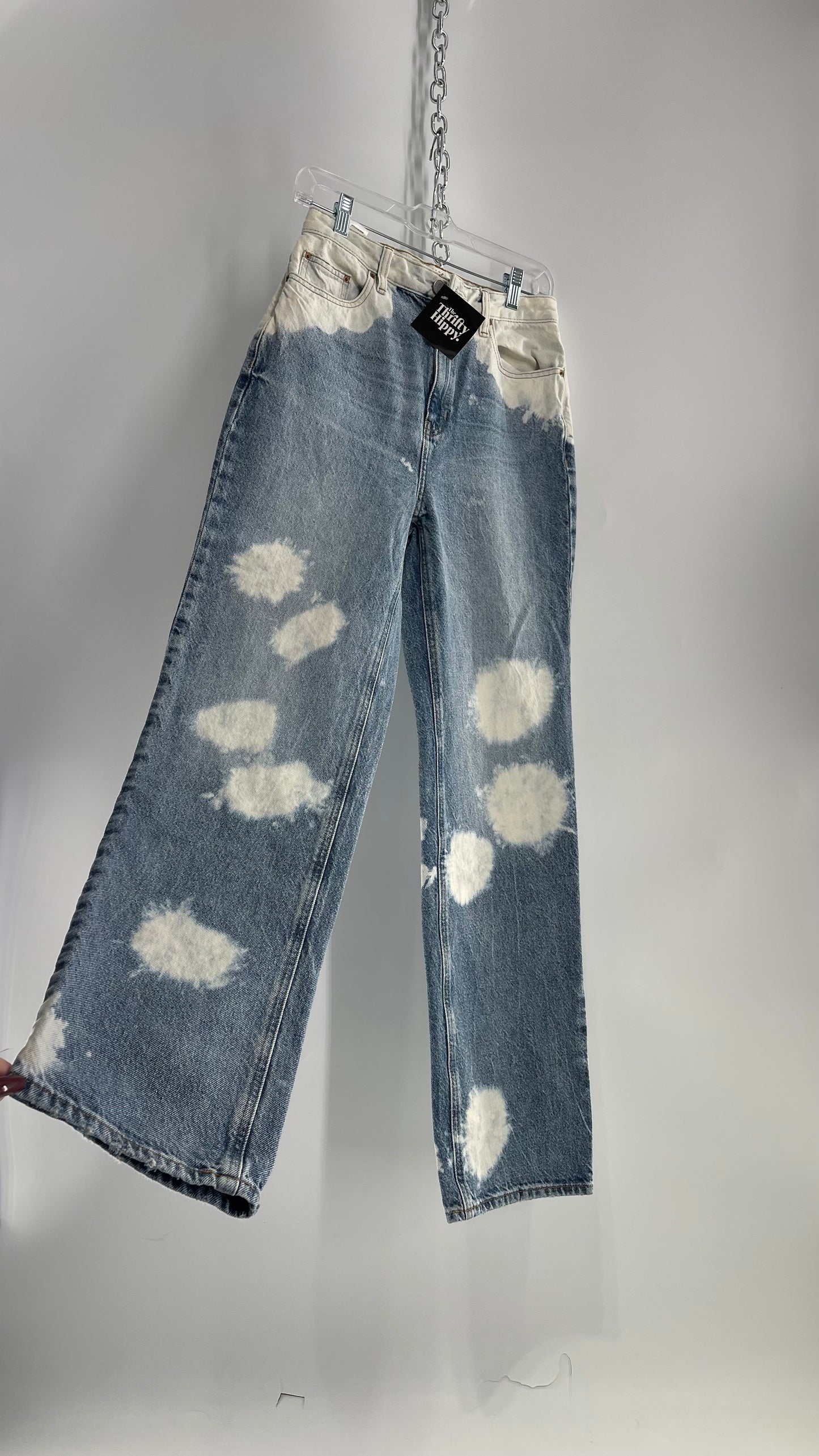 Pacsun Bleached Denim Jeans (27)