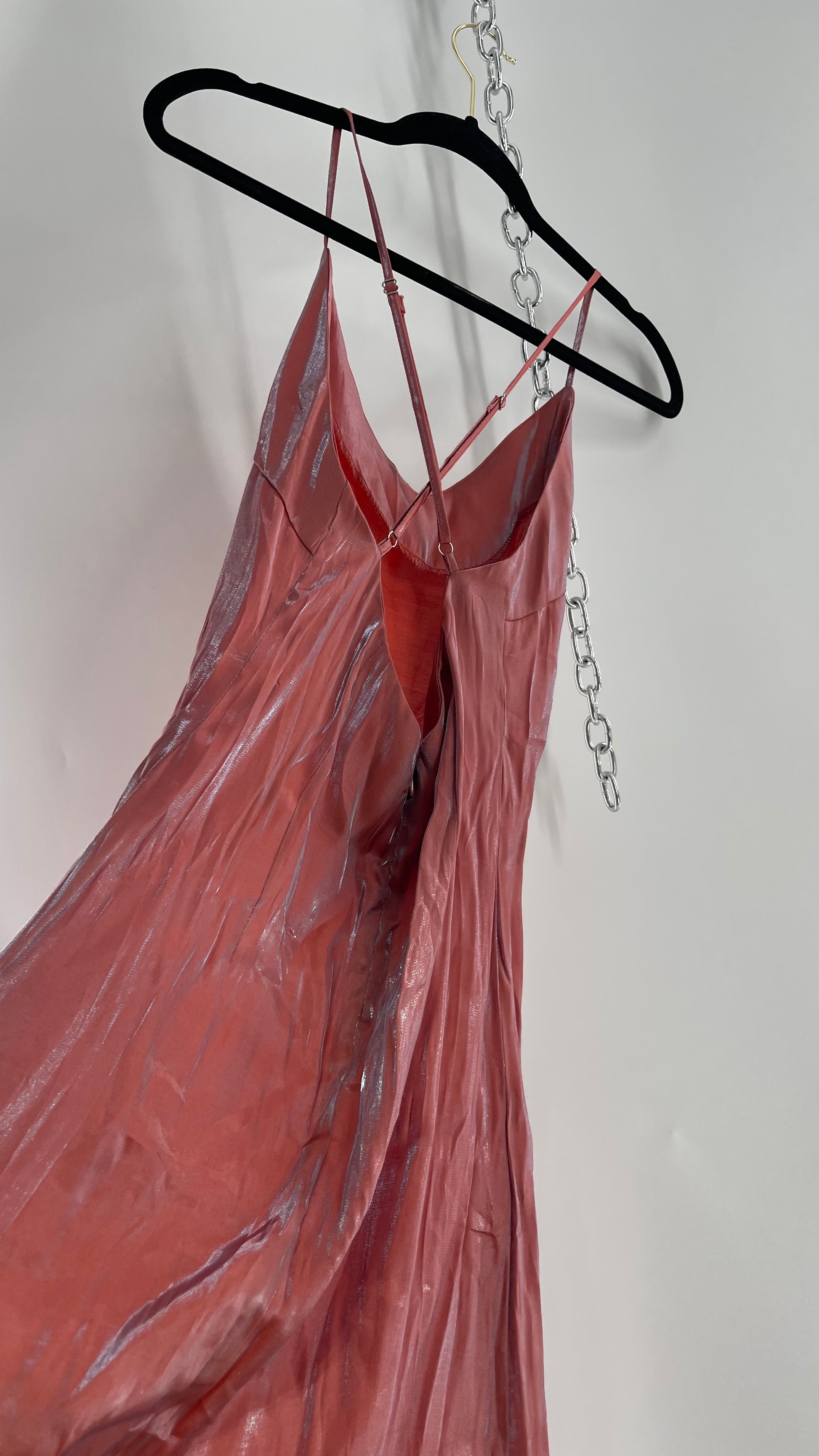 Vintage 1990s Forever 21 Color Changing Coral Maxi Dress (S) The Thrifty Hippy Vintage 1990s Forever 21 Color Changing Coral Maxi Dress (S) The Thrifty Hippy