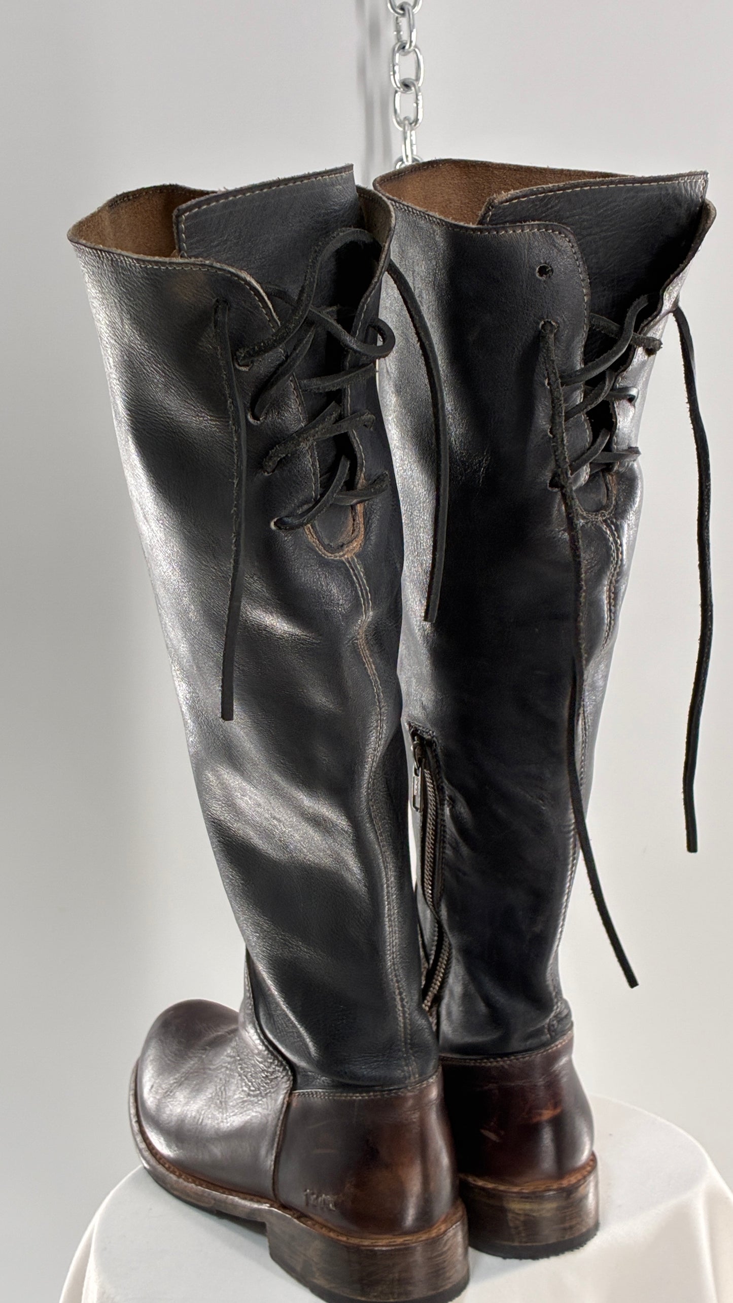 Vintage BEDSTÜ Manchester Two Toned Tall Riding Boots (7)