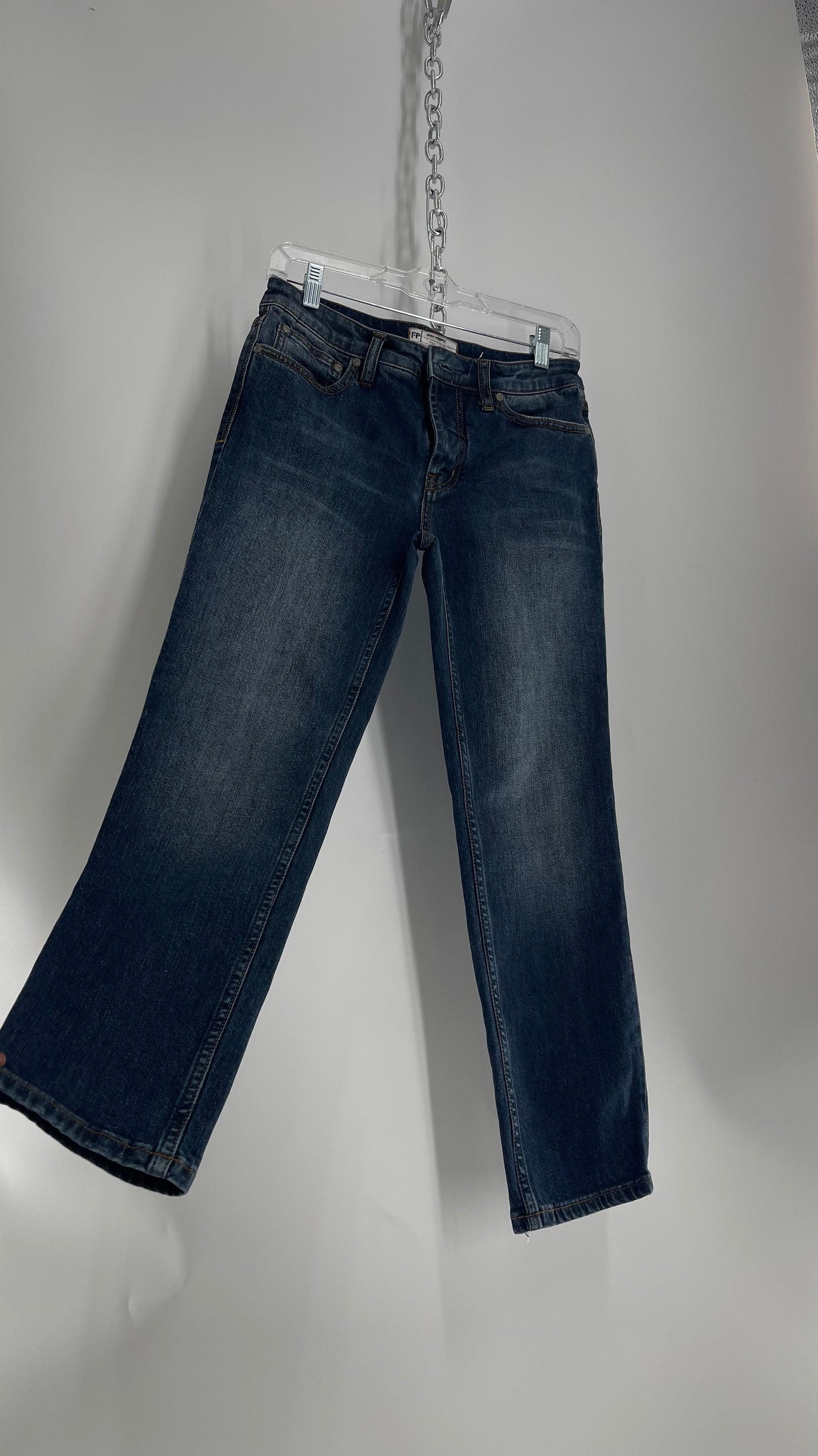 Free People Denim Straight Legs with Faded Wash Detail (25)