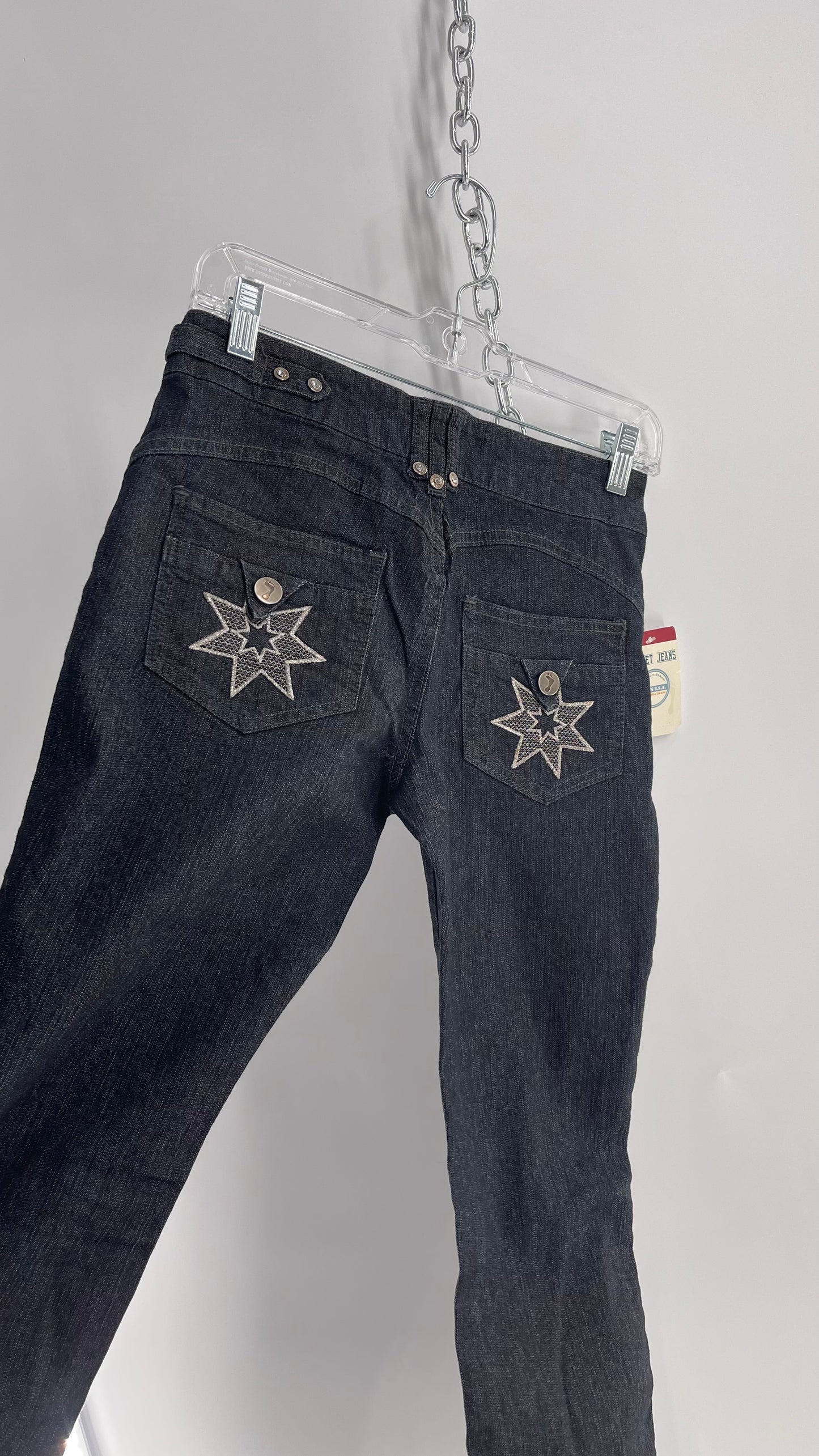 Deadstock Vintage STREET JEANS with Embroidered Pockets and Tags Attached (3)