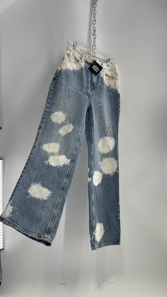 Pacsun Bleached Denim Jeans (27)