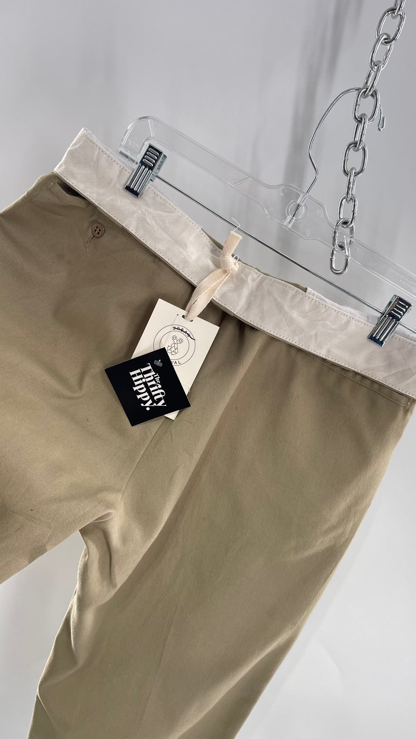 Urban Outfitters Urban Renewal Khaki Trouser (32)