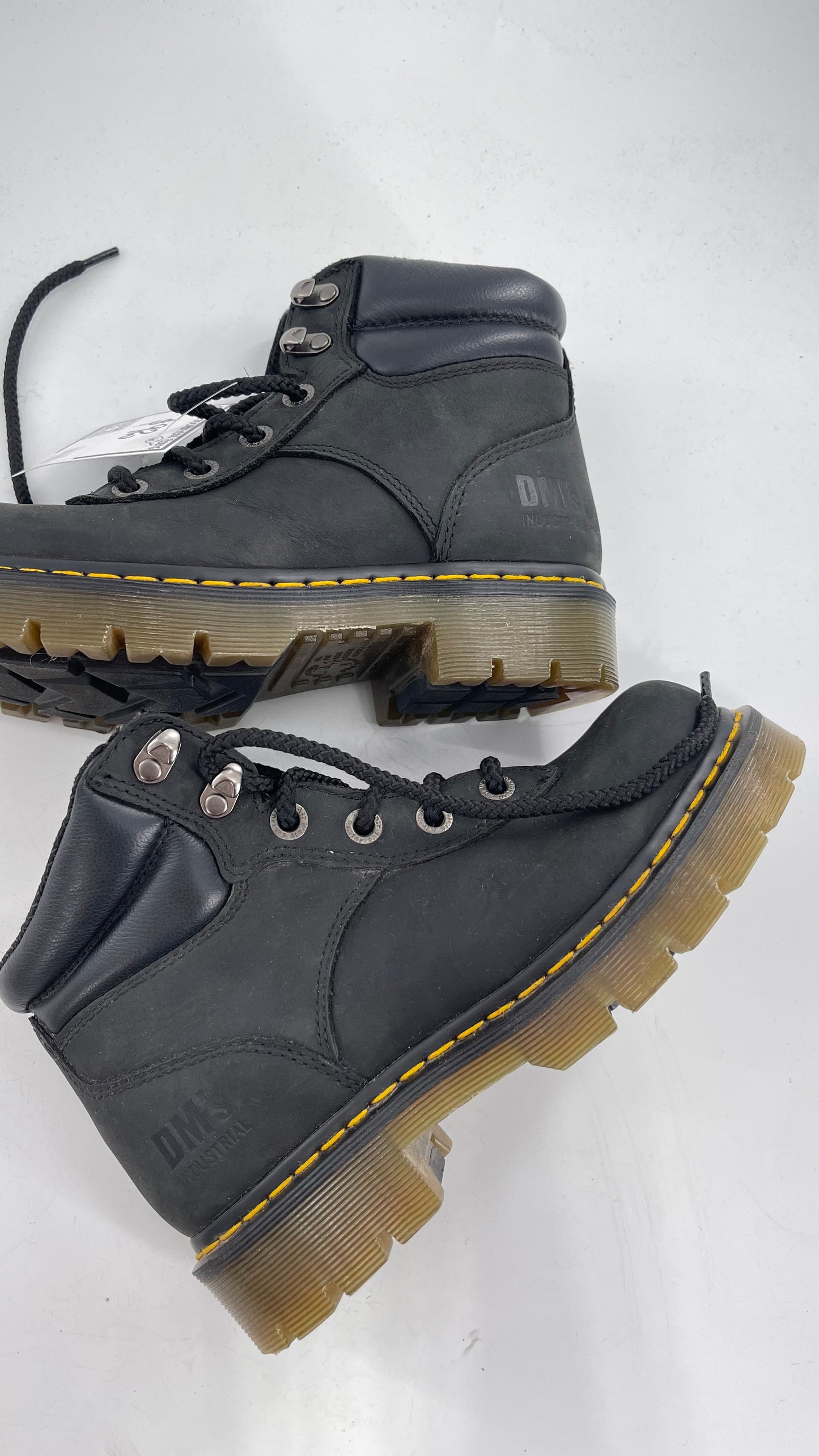 Doc Martens Industrial Black Combat Boots (6)