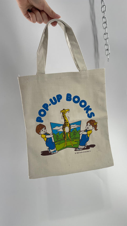 1986 Pop Up Books Mini Tote
