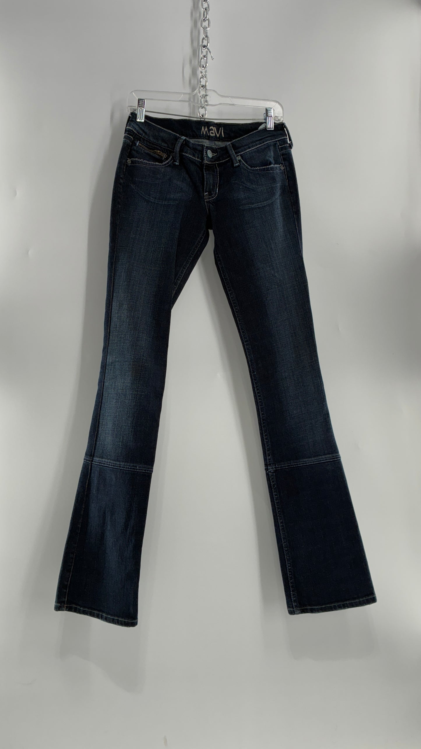 Vintage Mavi Low Rise Jeans with Zippered Bum and Ankle Details (25)