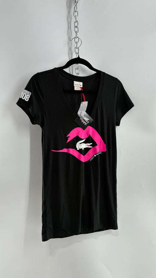 Vintage MARRIED TO THE MOB X LACOSTE (Medium)