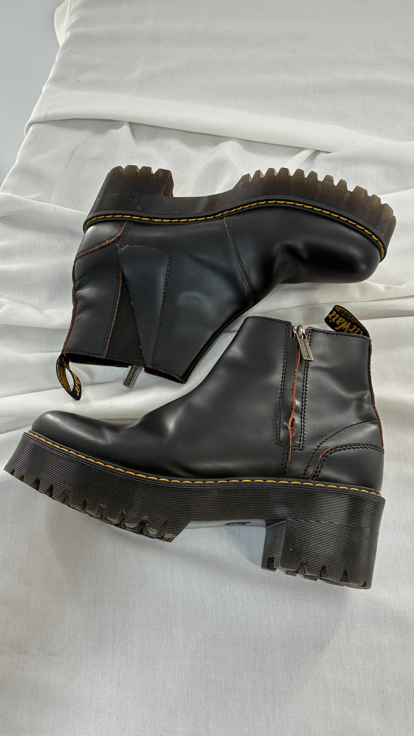 Vintage Doctor Martens Platform Rometty II Chelsea Boot (10)