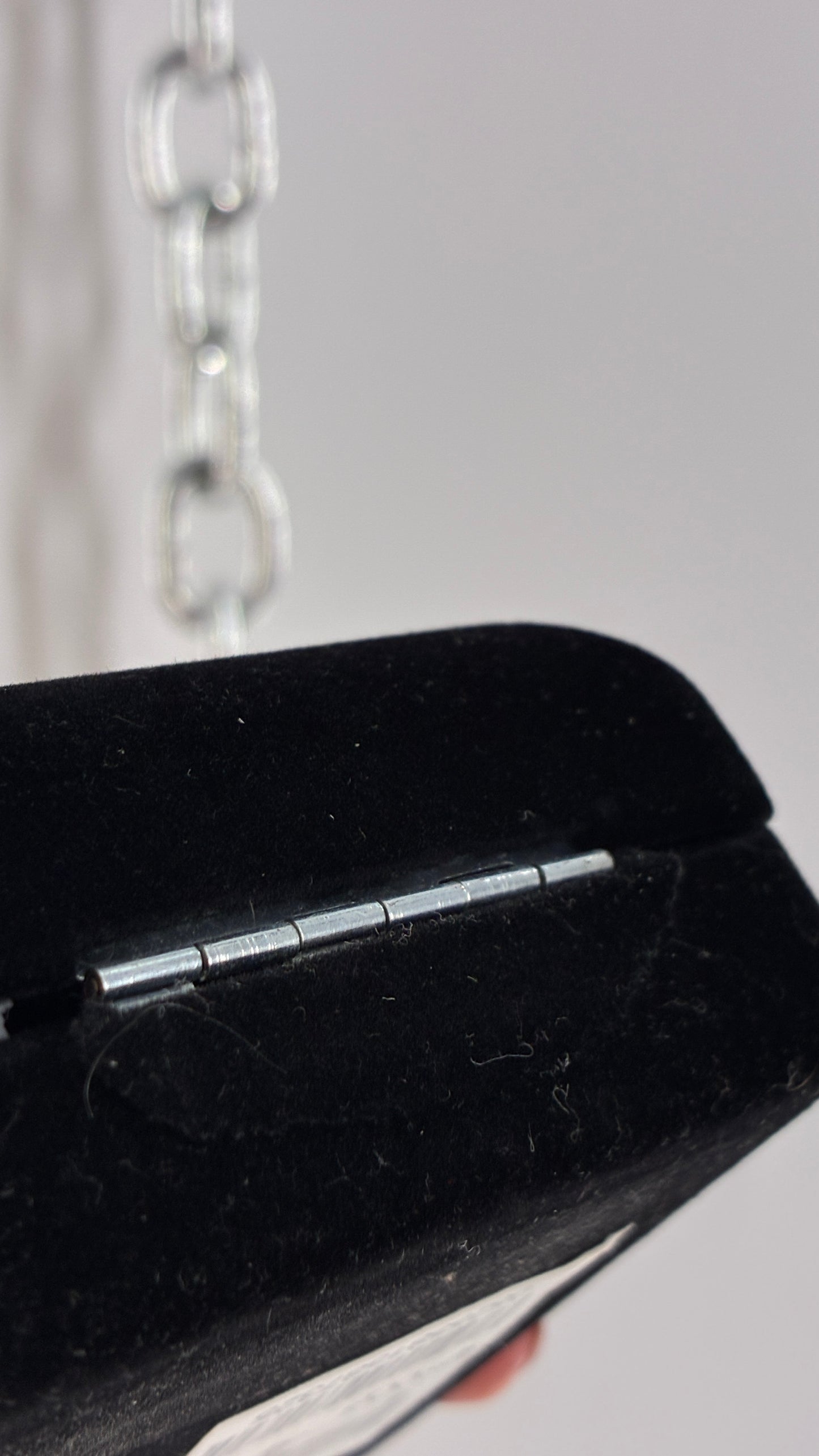Gianni Bernini Sterling Silver Cubic Zirconia Pendant Necklace in Box