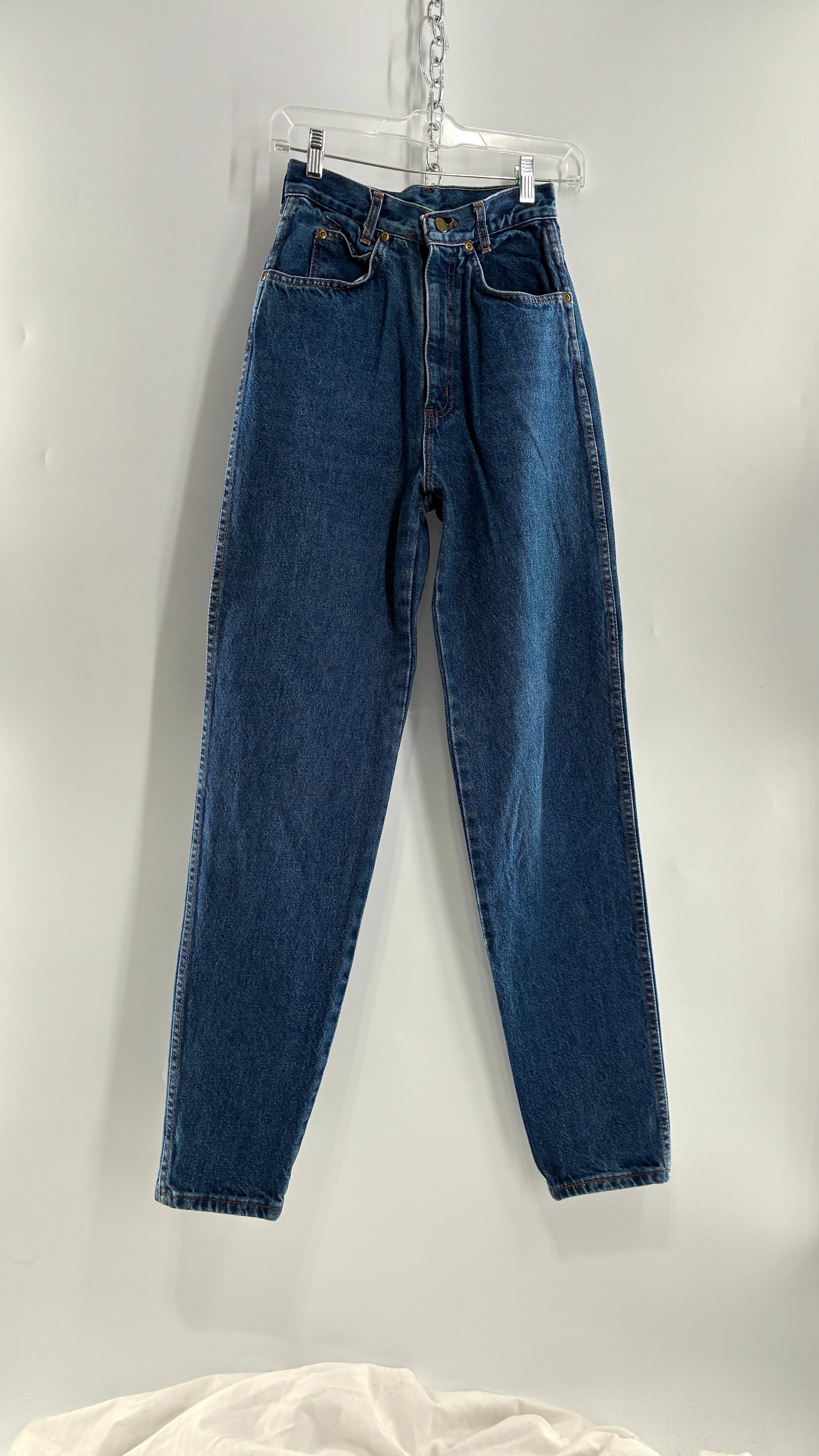 Vintage 1980s CHIC Ultra High Waisted Jeans (5Tall)