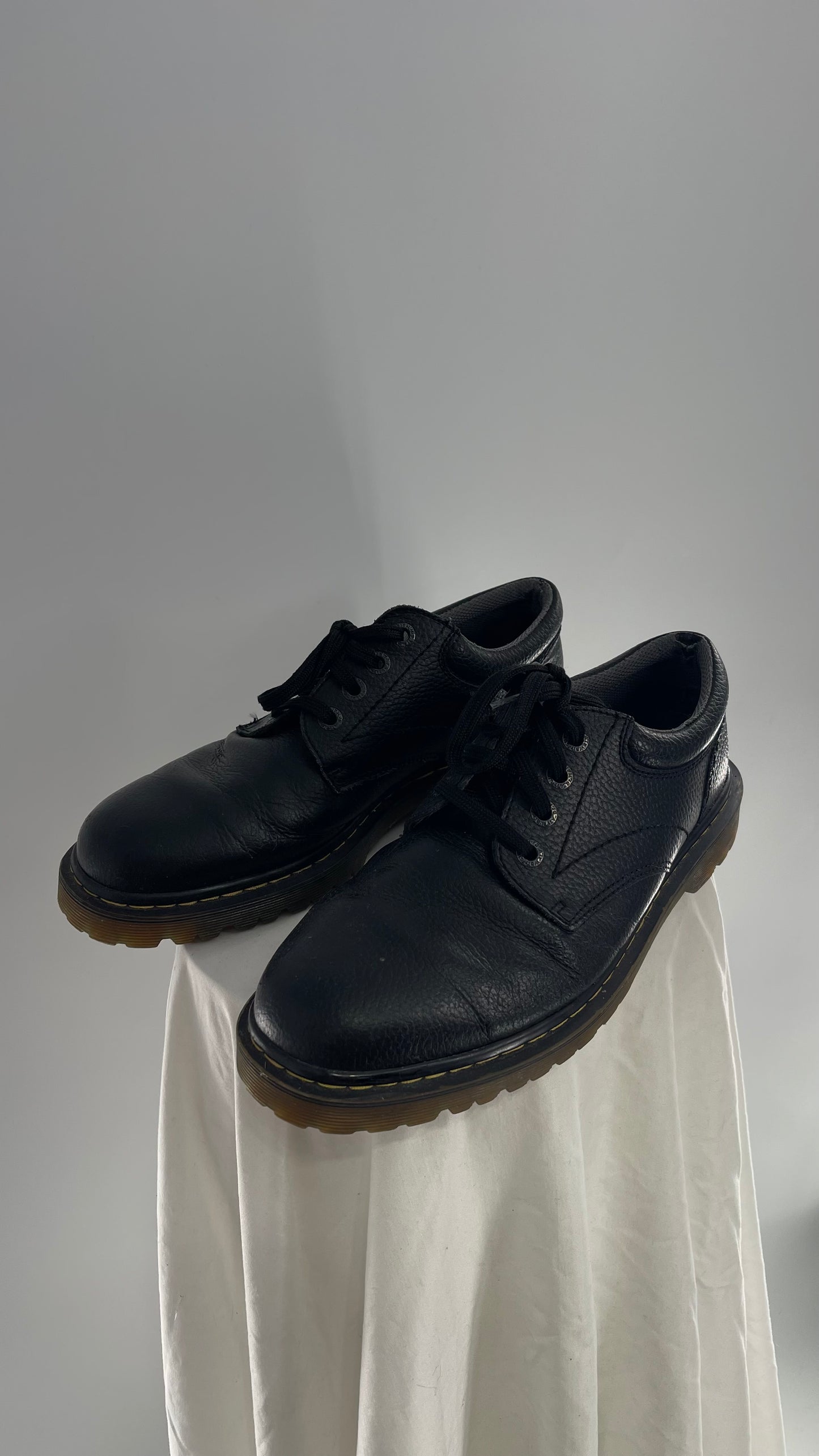 Vintage Dr. Martens Black Leather Men’s Oxfords (12)