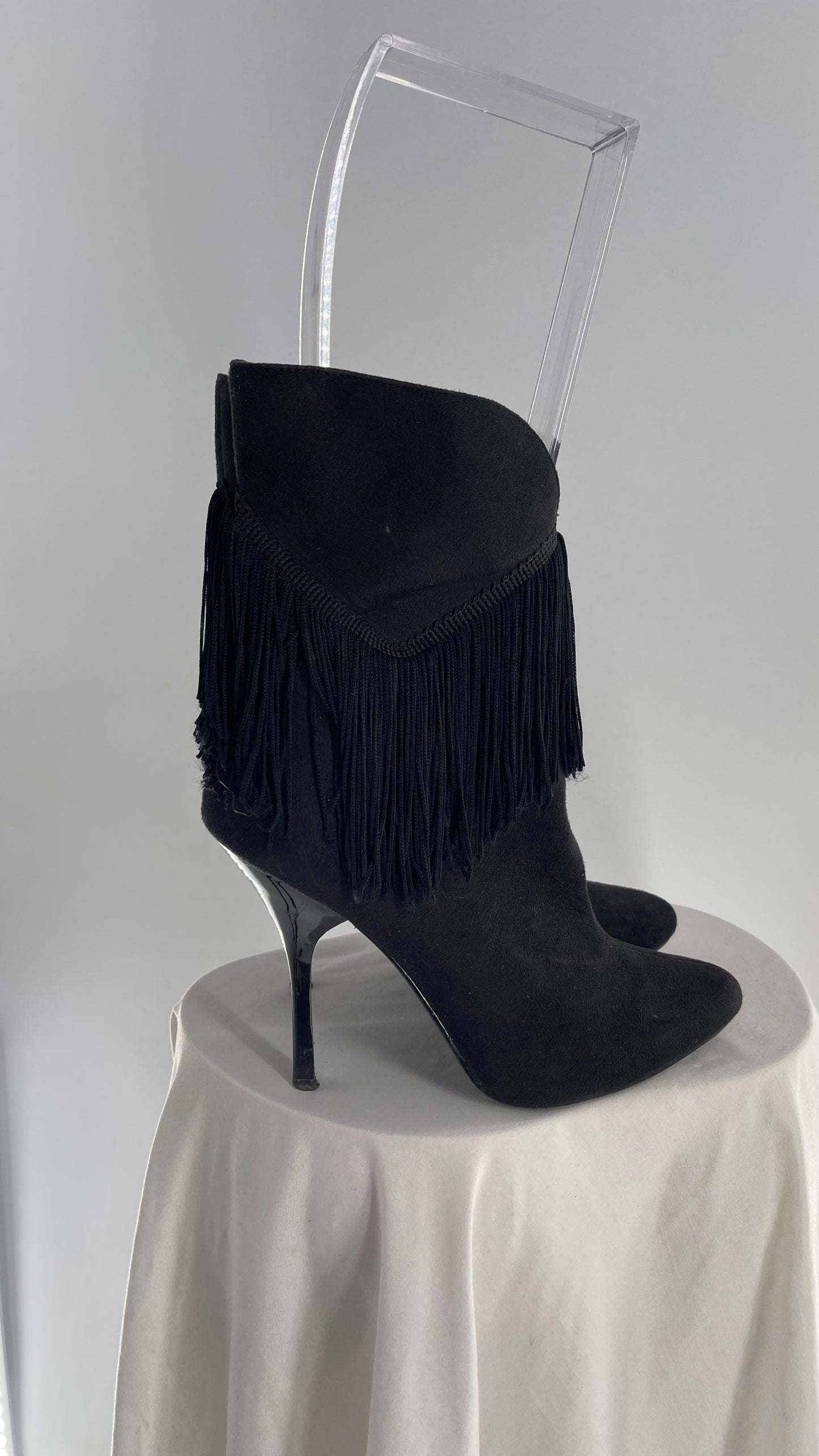 Vintage Mia Fringe Booties (7)