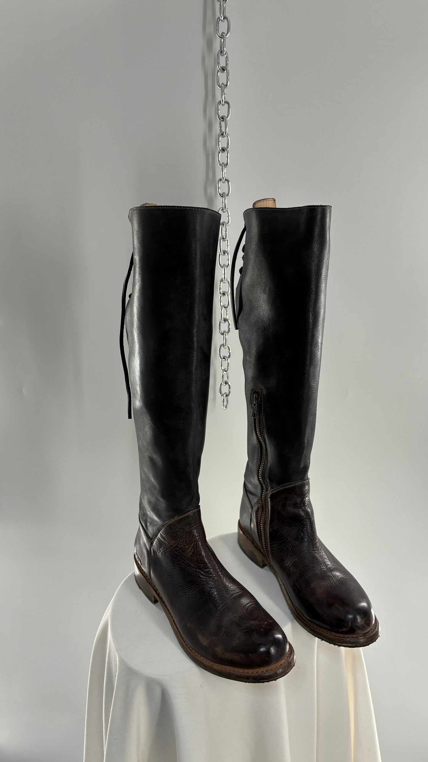 Vintage BEDSTÜ Manchester Two Toned Tall Riding Boots (7)