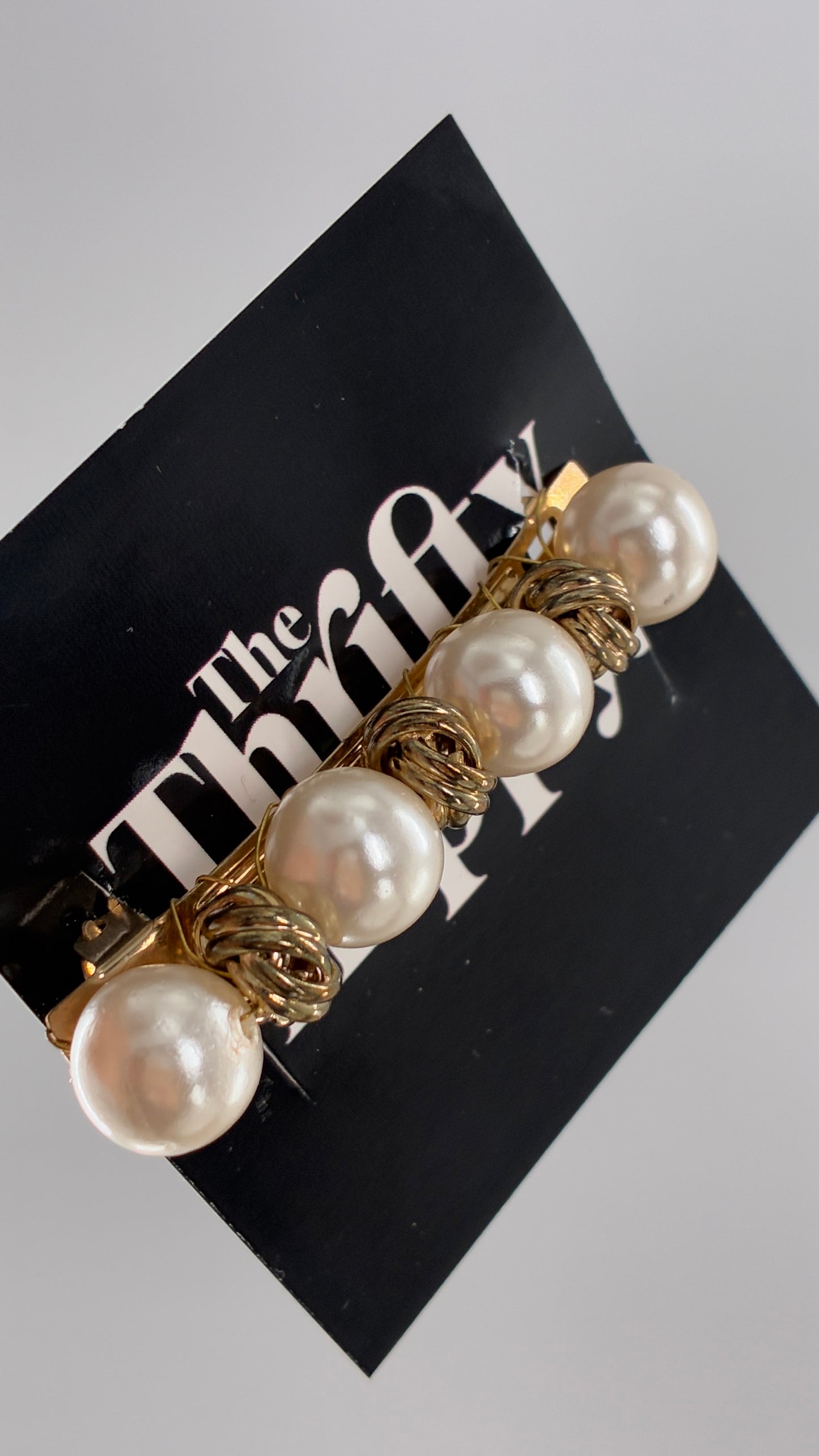 Vintage Pearl Hair Beret