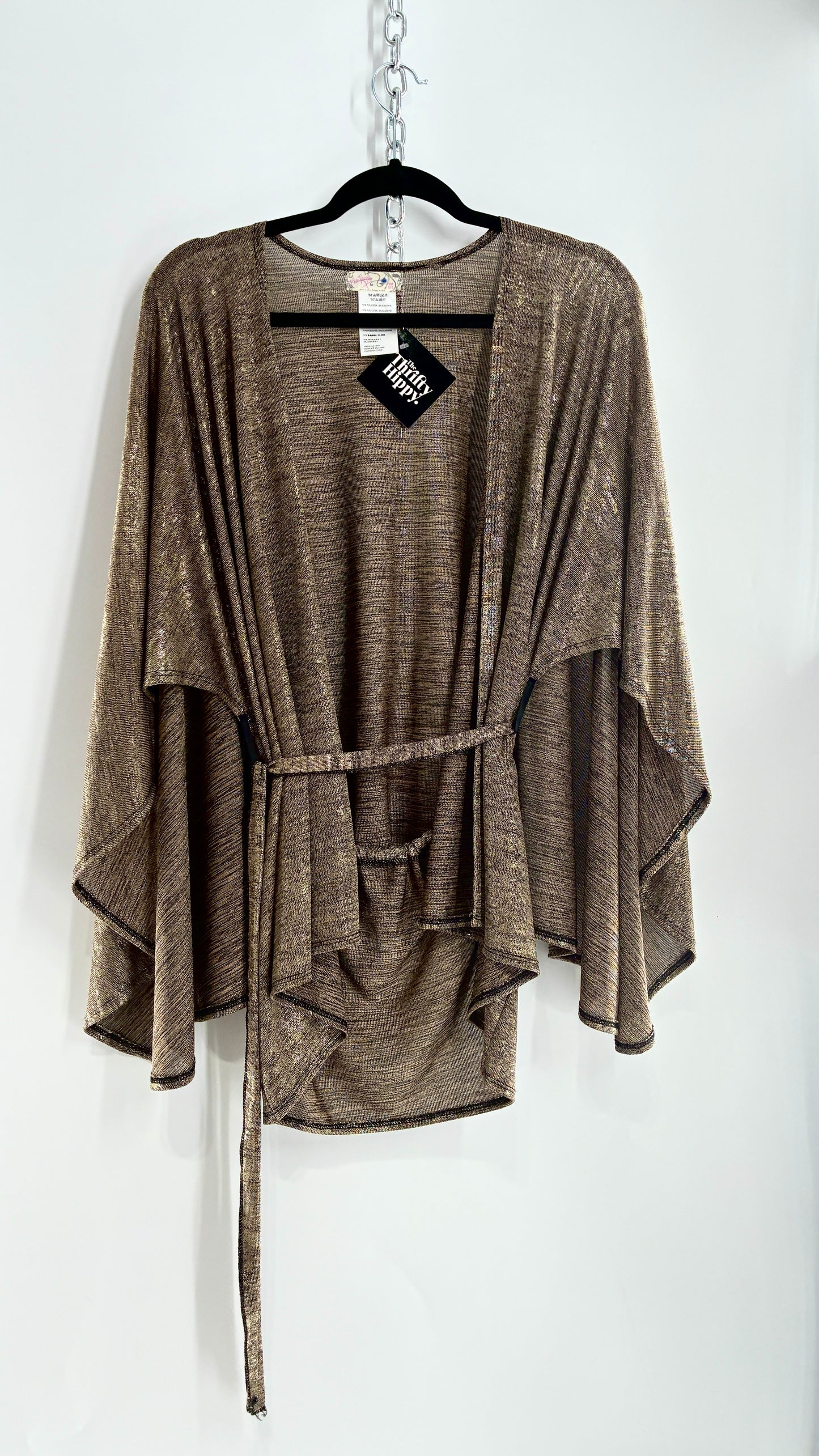 Free People Multi Metal Tone Cape (One Size)
