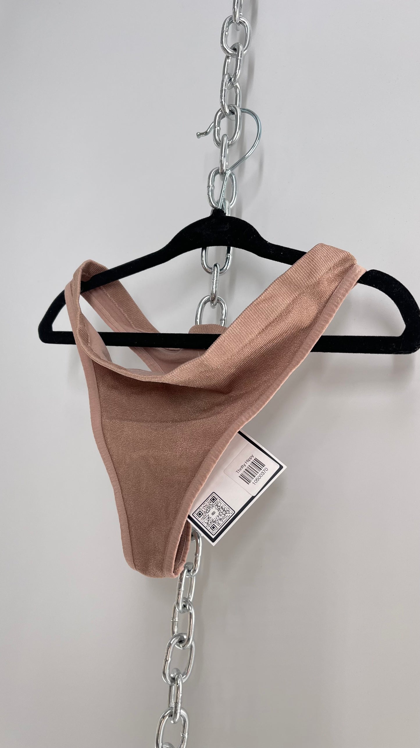 Intimately Free People Nude Neutral Thong Panty NWOT (XS/S)