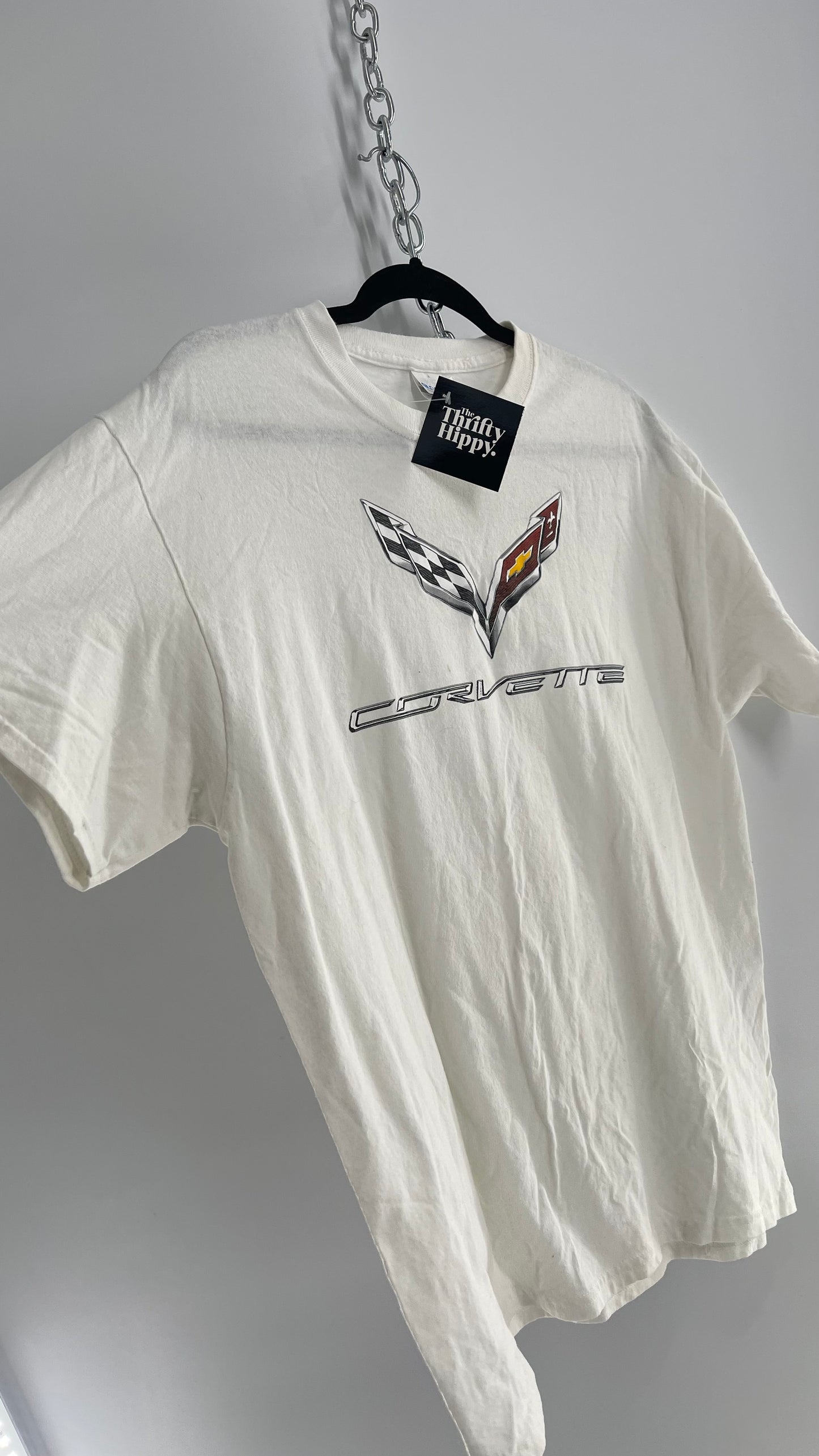 Vintage Corvette Logo T (Large)