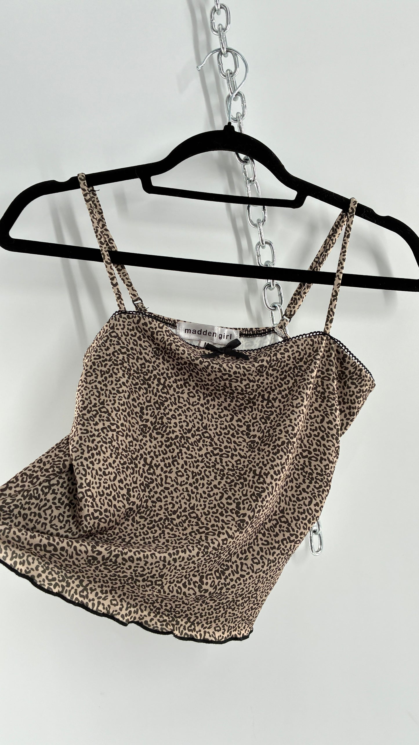 Vintage Madden Girl Cheetah Camisole (Medium)