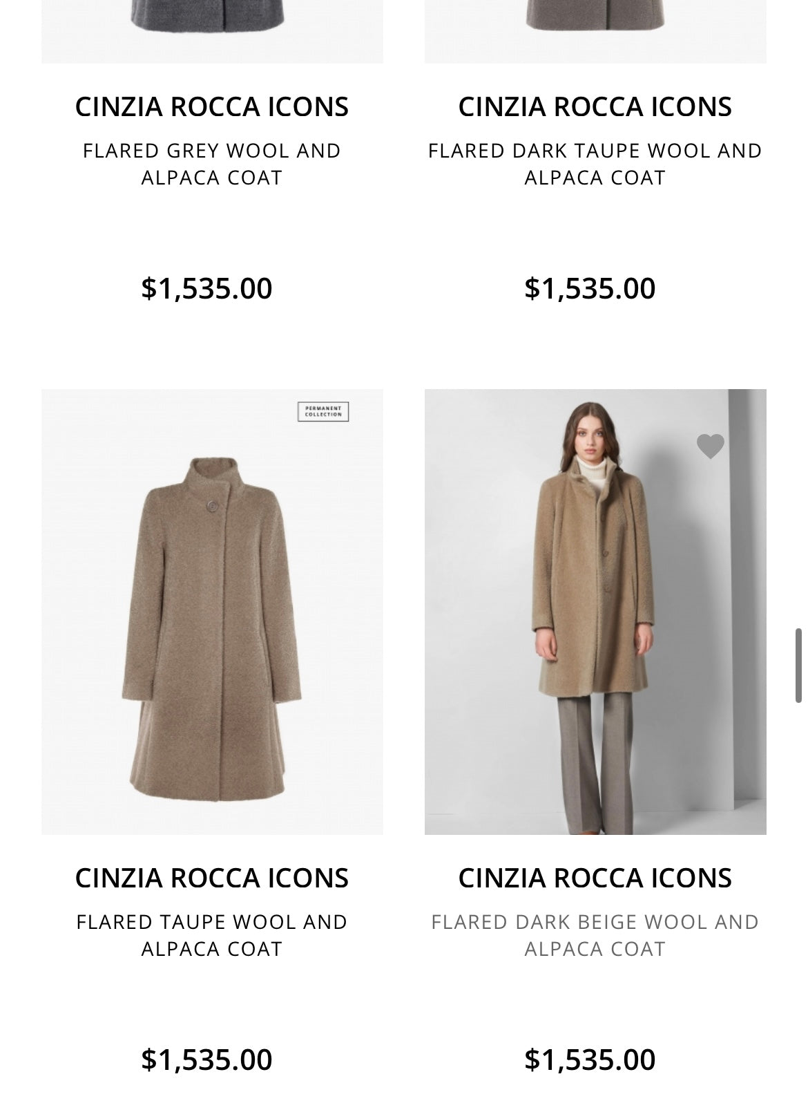 Vintage Designer Cinzia Rocca Brown Coat with Exaggerated Fur Lapel (4)