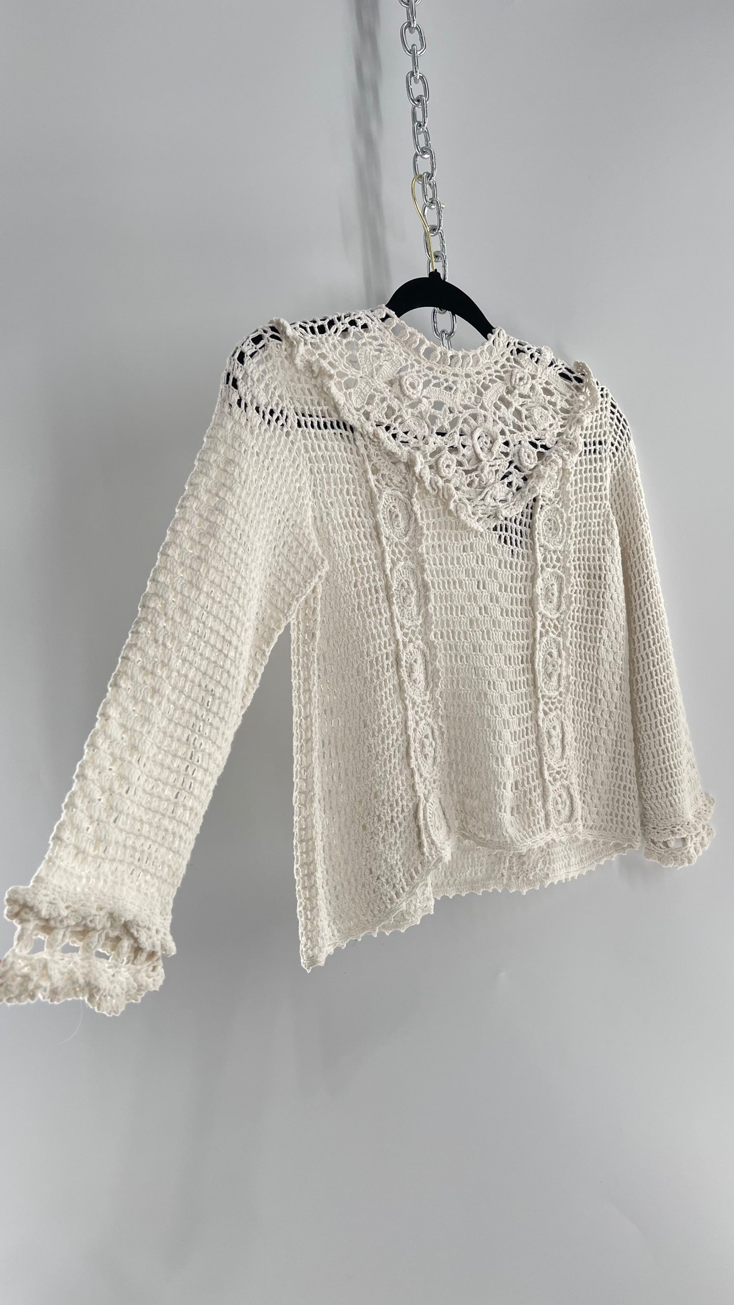 Coreylynncalter Crochet Blouse (XS/S)